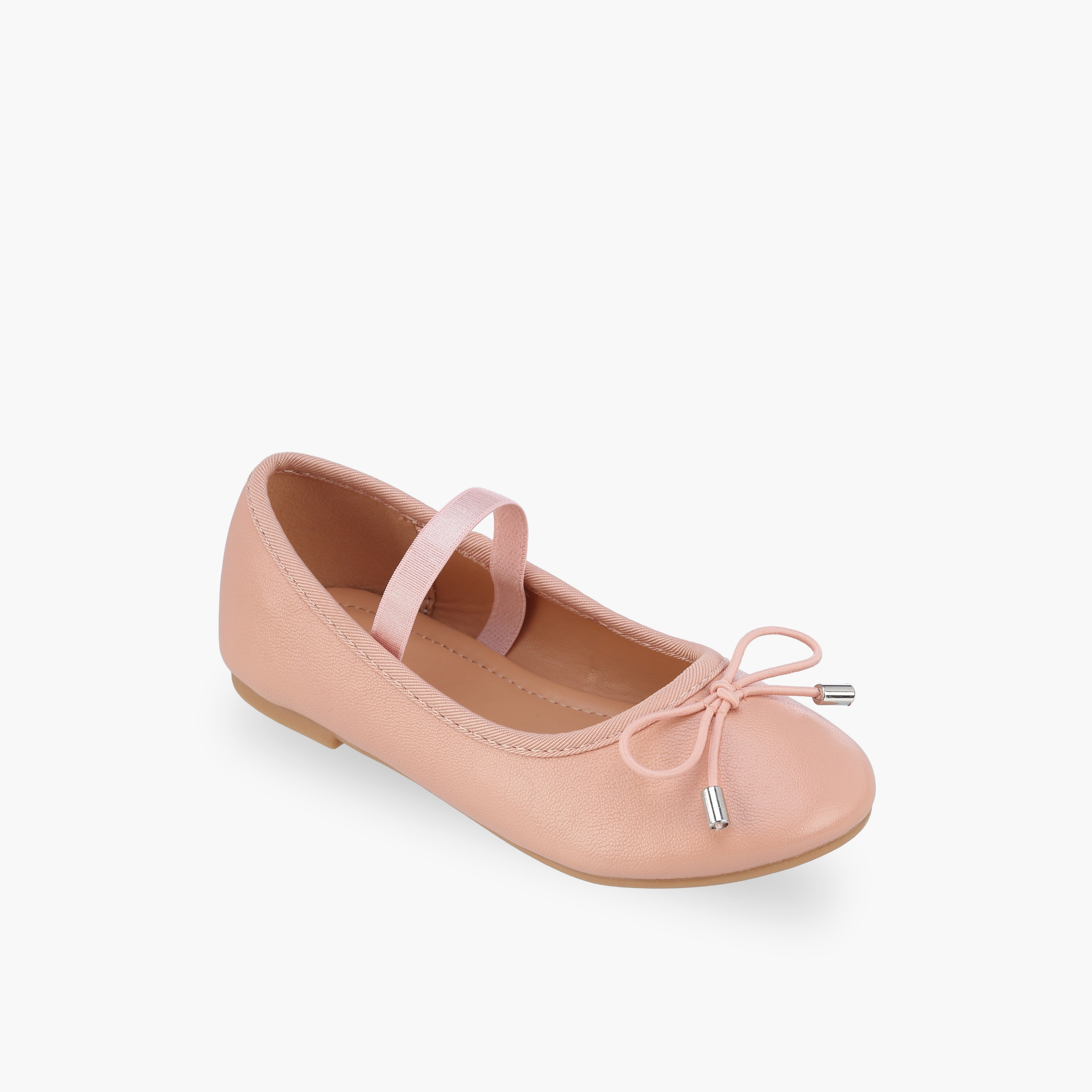 Flora Bella Girls Elasticated Strap Ballerina Shoes-girls-shoes-ballerinas-image-2