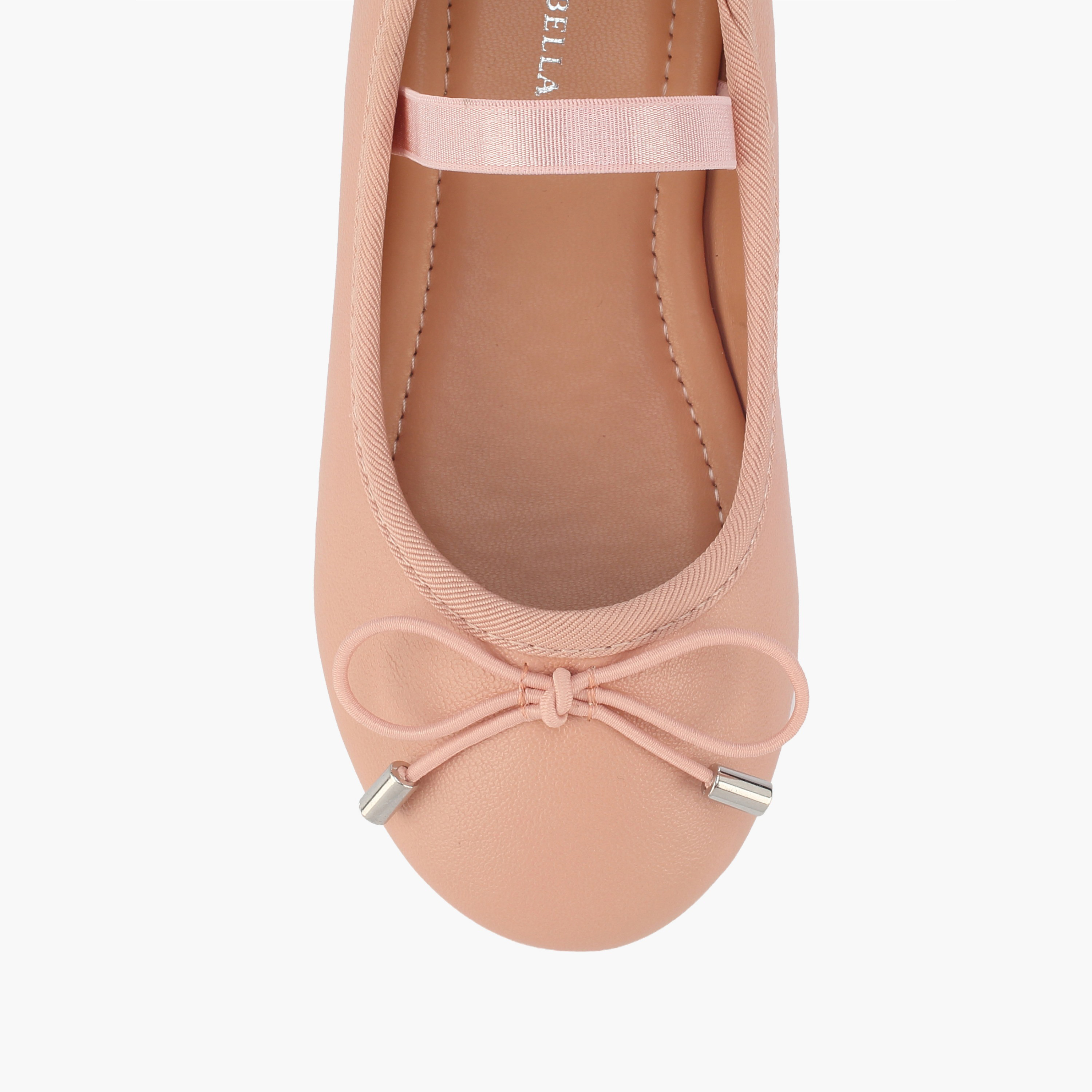 Flora Bella Girls Elasticated Strap Ballerina Shoes-girls-shoes-ballerinas-image-4