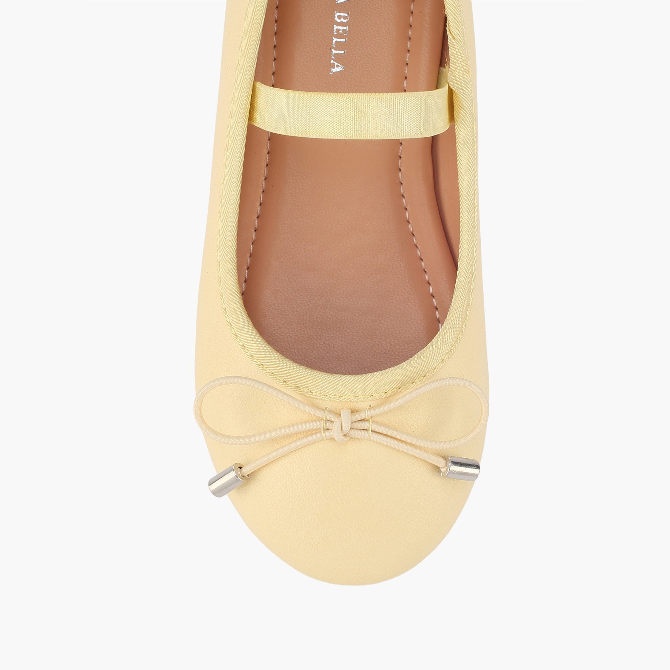 حذاء باليرينا بحزام مطاطي للبنات من فلورا بيلا-girls-shoes-ballerinas-image-4