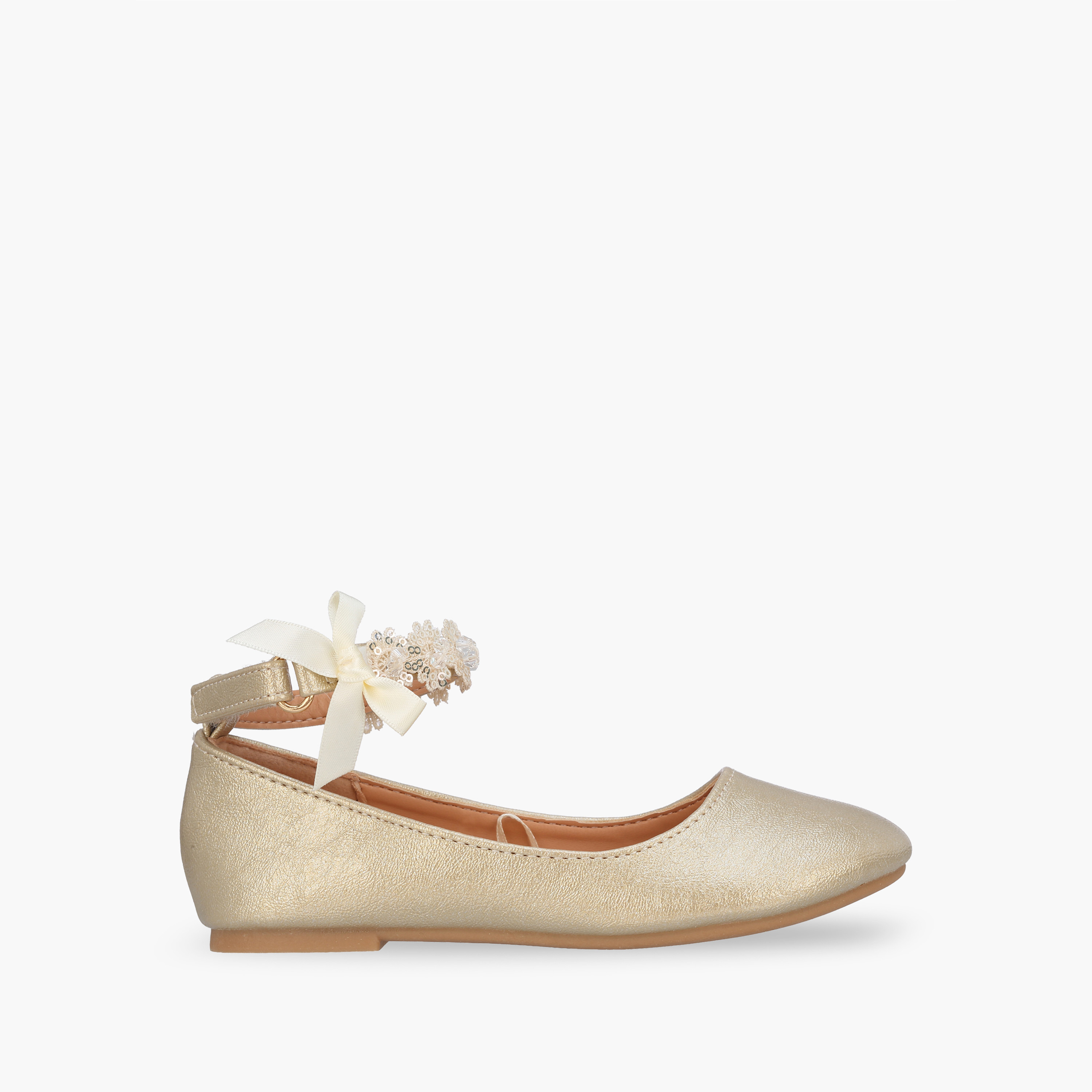 Flora Bella Girls Hook & Loop Ballerina Shoes-girls-shoes-ballerinas-image-3