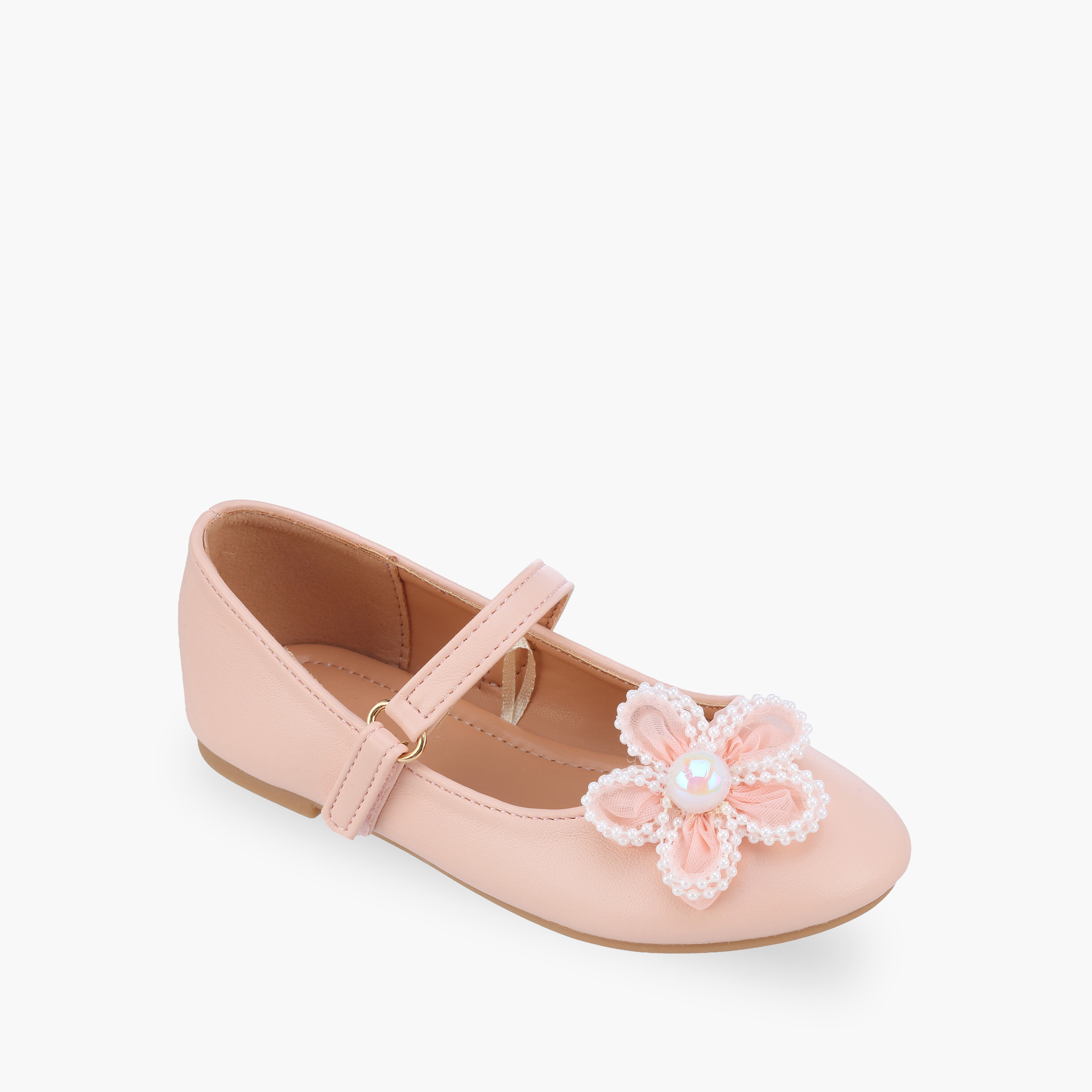 Flora Bella Girls Hook & Loop Mary Jane Shoes-girls-shoes-maryjanes-image-2