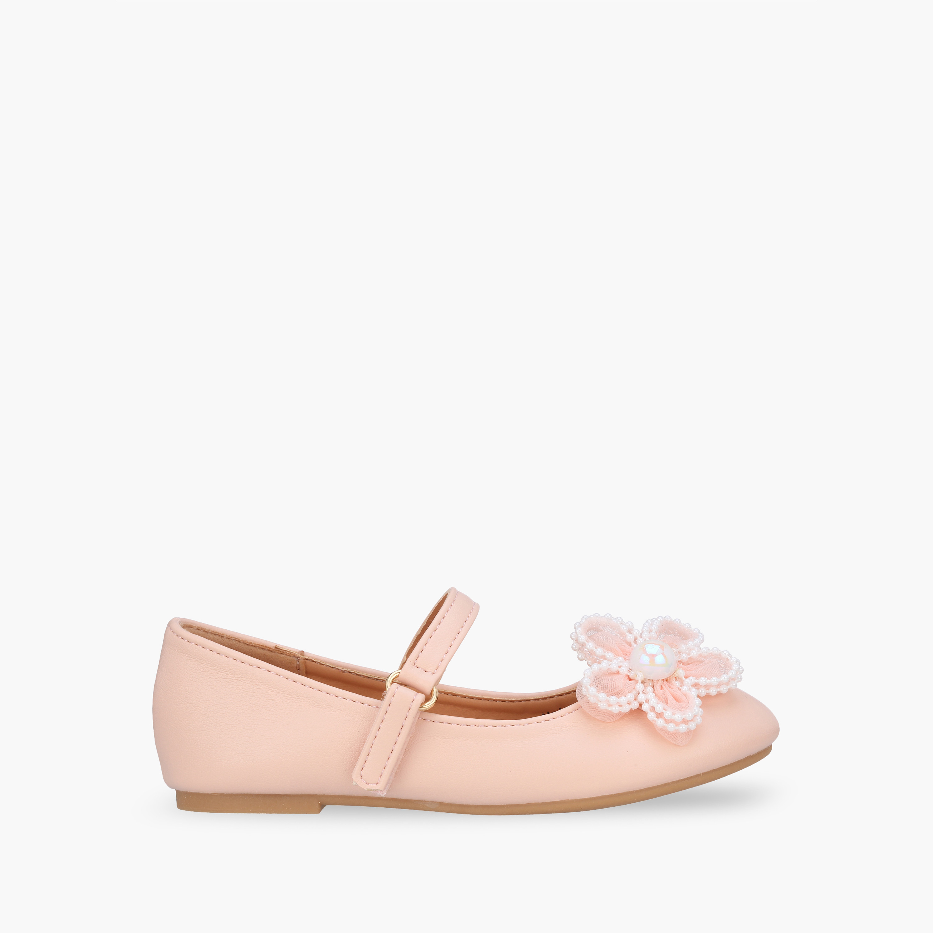 Flora Bella Girls Hook & Loop Mary Jane Shoes-girls-shoes-maryjanes-image-3