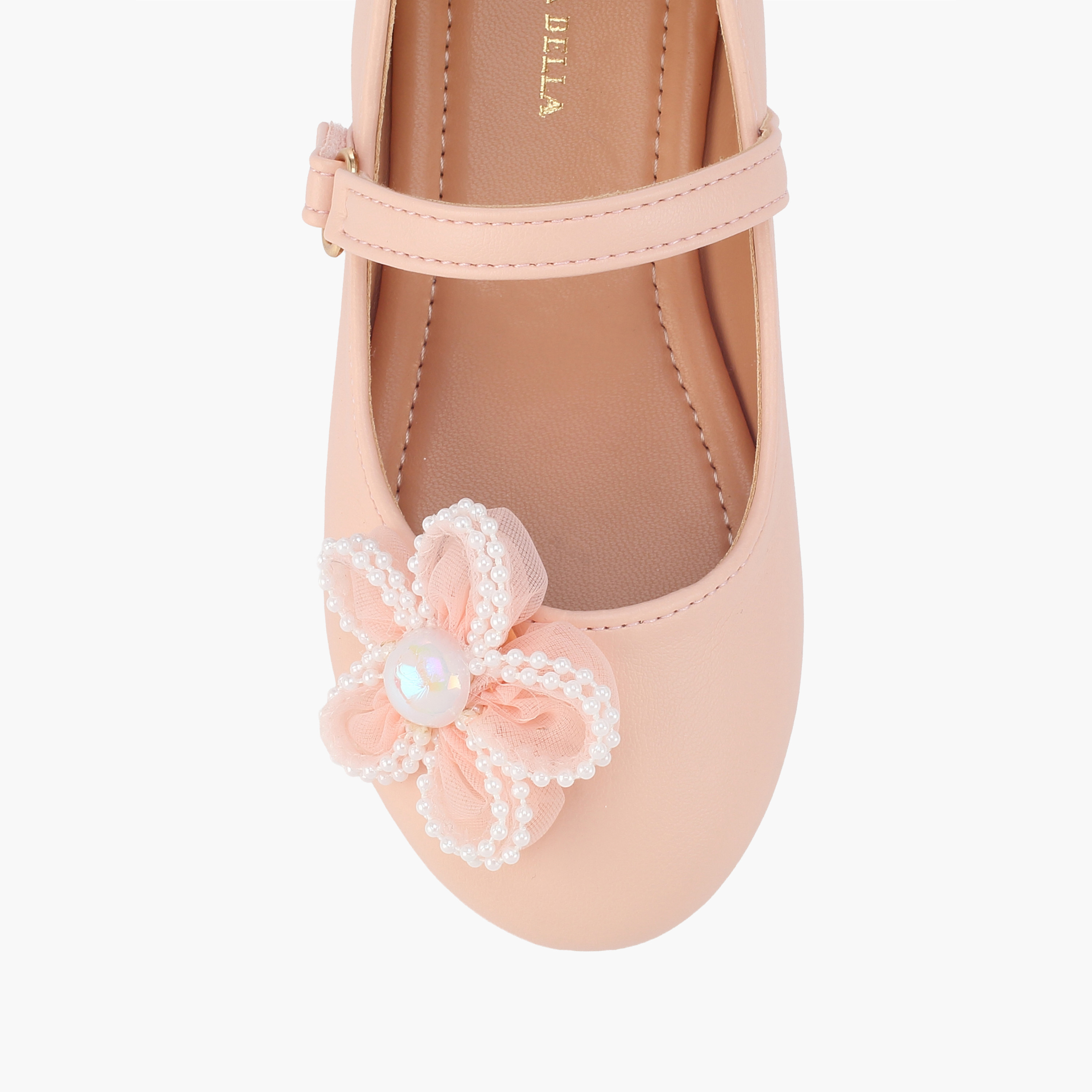 Flora Bella Girls Hook & Loop Mary Jane Shoes-girls-shoes-maryjanes-image-4