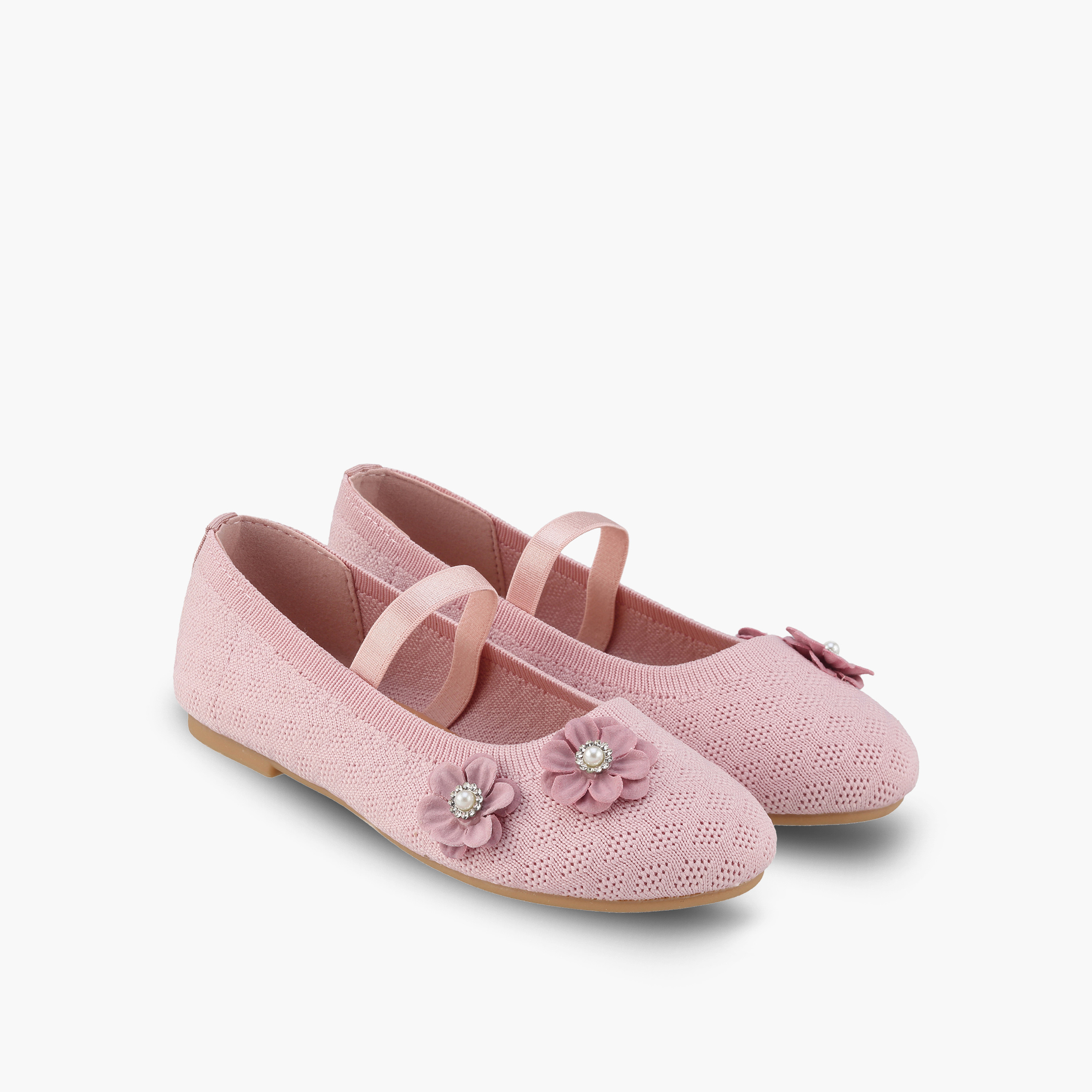 حذاء باليرينا للفتيات مزين من فلورا بيلا-girls-shoes-ballerinas-image-1