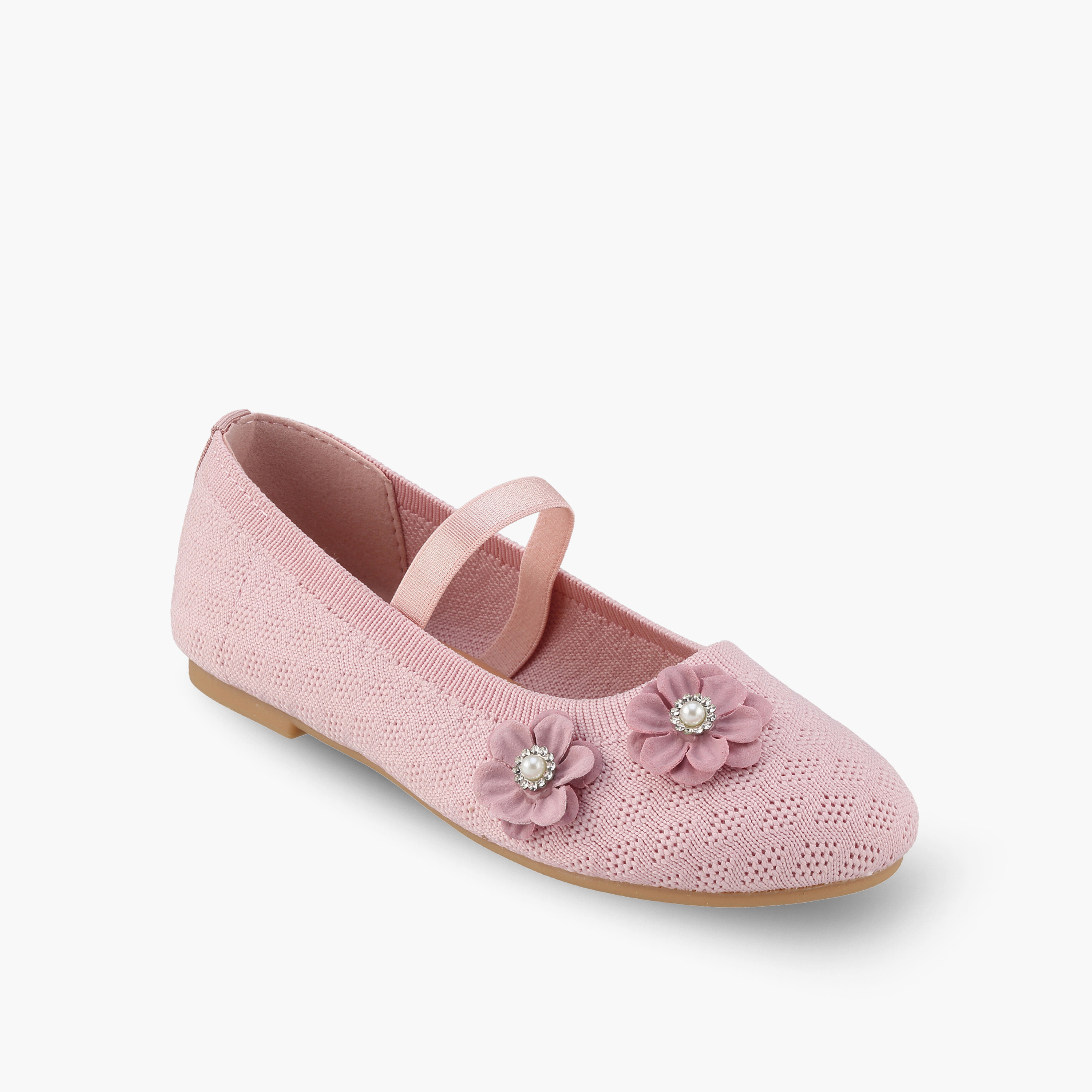 حذاء باليرينا للفتيات مزين من فلورا بيلا-girls-shoes-ballerinas-image-2