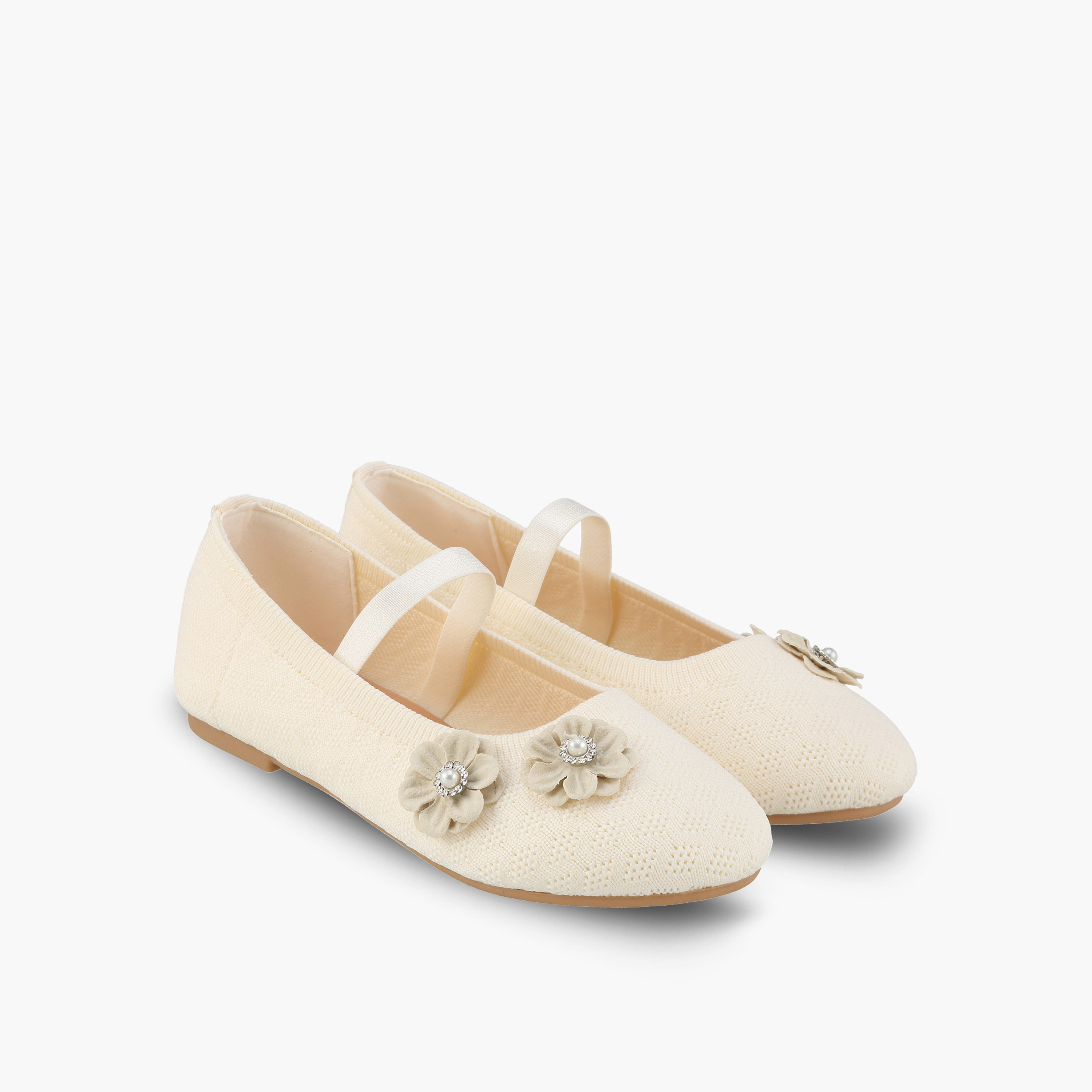 حذاء باليرينا للفتيات مزين من فلورا بيلا-girls-shoes-ballerinas-image-1