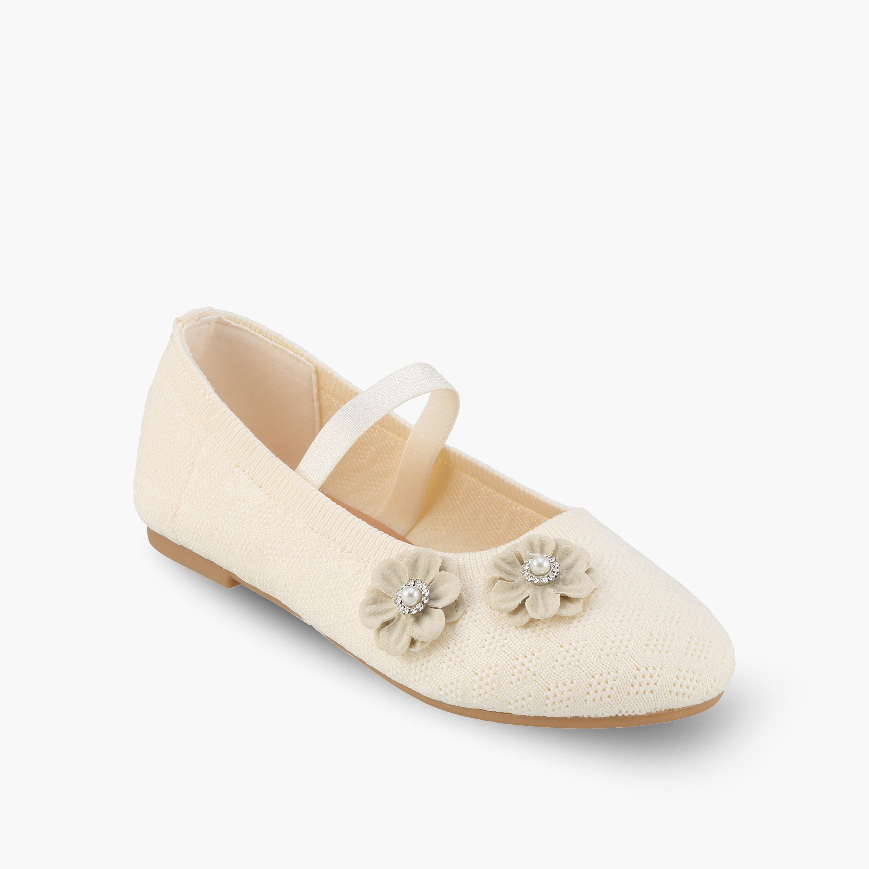 حذاء باليرينا للفتيات مزين من فلورا بيلا-girls-shoes-ballerinas-image-2