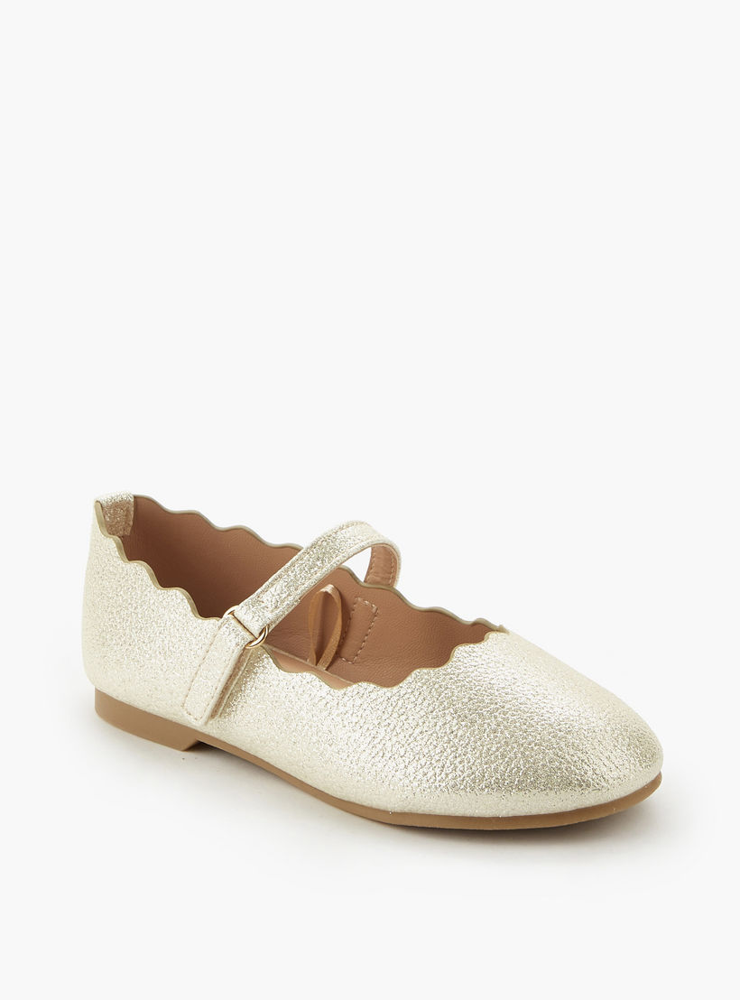 حذاء باليرينا بحواف مموجة للبنات من جونيورز-girls-shoes-maryjanes-image-3