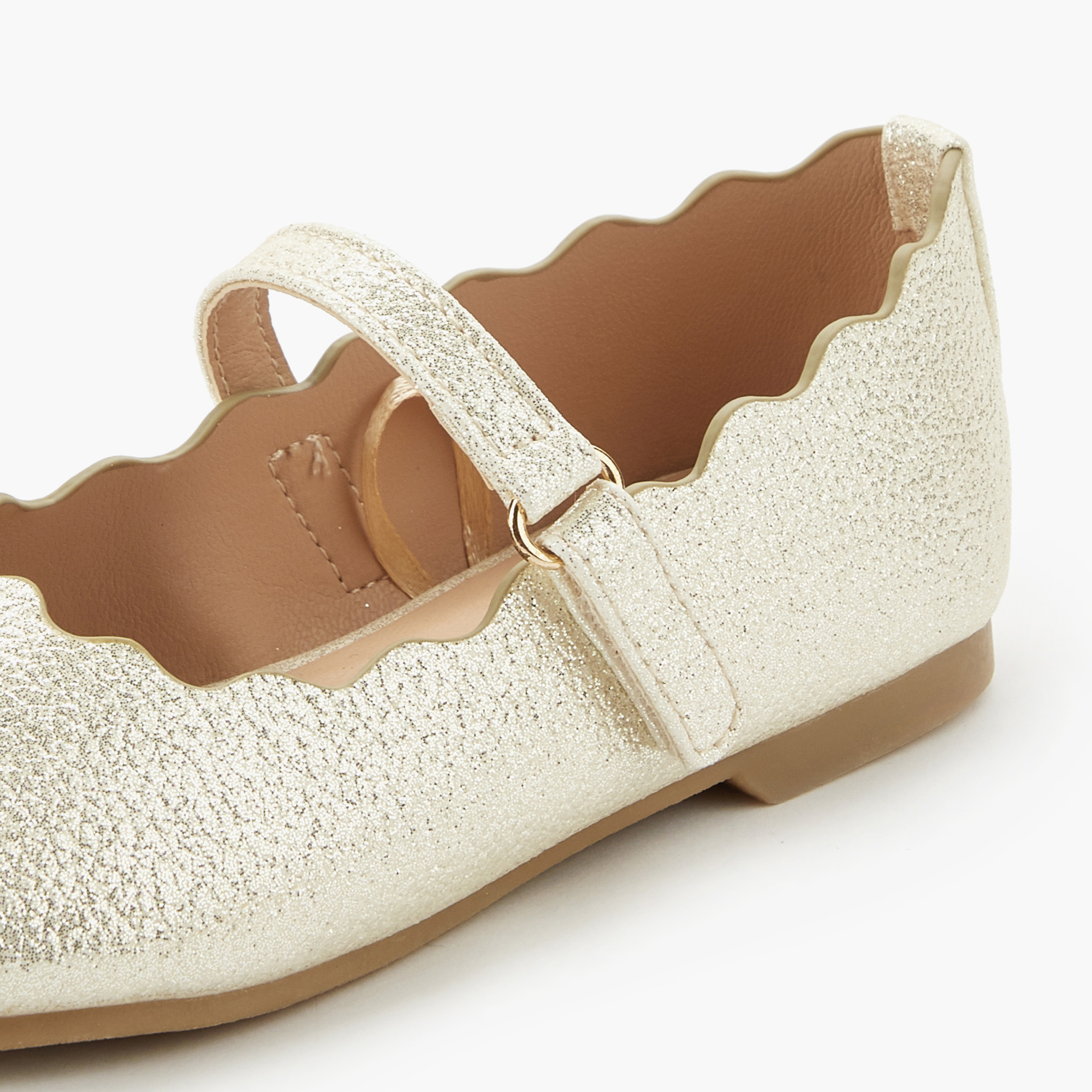 حذاء باليرينا بحواف مموجة للبنات من جونيورز-girls-shoes-maryjanes-image-4