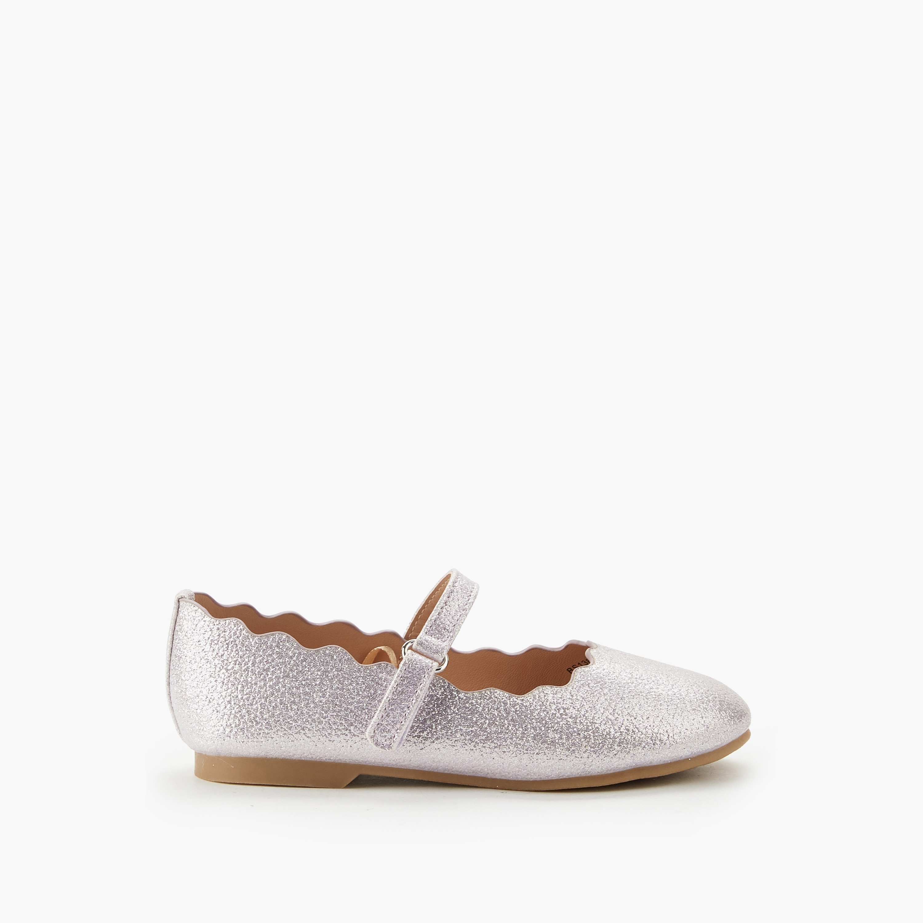 حذاء باليرينا بحواف مموجة للبنات من جونيورز-girls-shoes-maryjanes-image-2