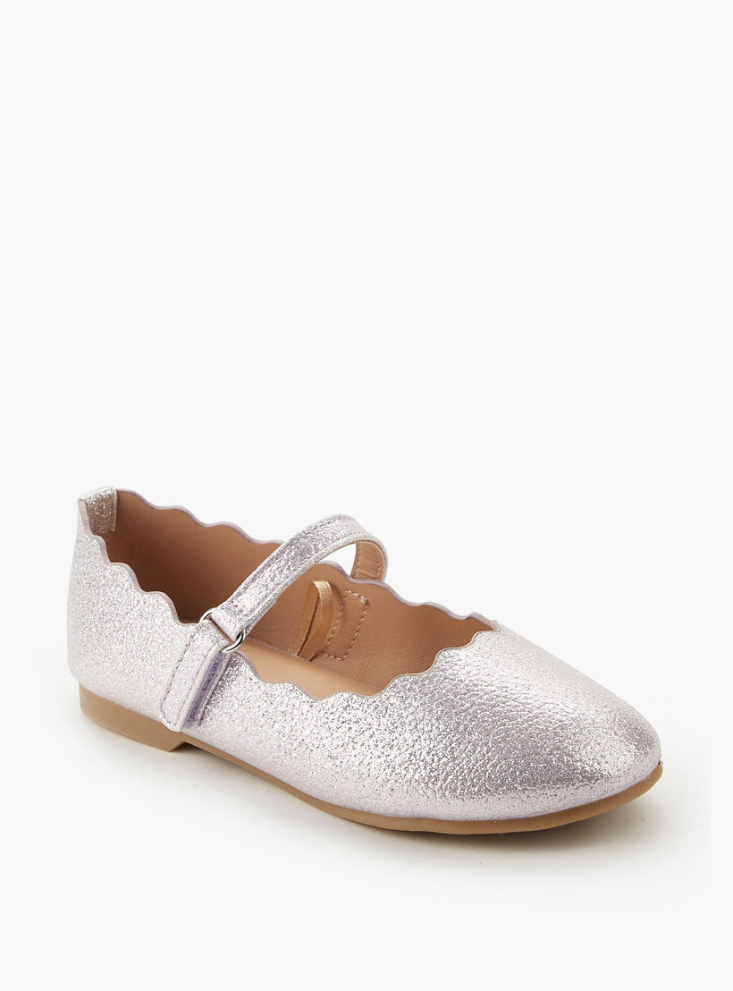 حذاء باليرينا بحواف مموجة للبنات من جونيورز-girls-shoes-maryjanes-image-3