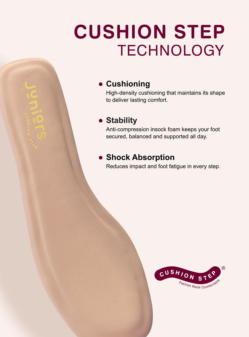 حذاء باليرينا بحواف مموجة للبنات من جونيورز-girls-shoes-maryjanes-image-6