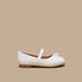 Juniors Solid Ballerina Shoes with Knot Detail and Strap-Girl%27s Ballerinas-thumbnailMobile-2