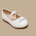 Juniors Solid Ballerina Shoes with Knot Detail and Strap-Girl%27s Ballerinas-thumbnailMobile-4