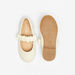 Juniors Solid Slip-On Ballerina Shoes with Elastic Strap-Girl%27s Ballerinas-thumbnail-3