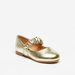 Juniors Solid Slip-On Ballerina Shoes with Elastic Strap-Girl%27s Ballerinas-thumbnailMobile-2