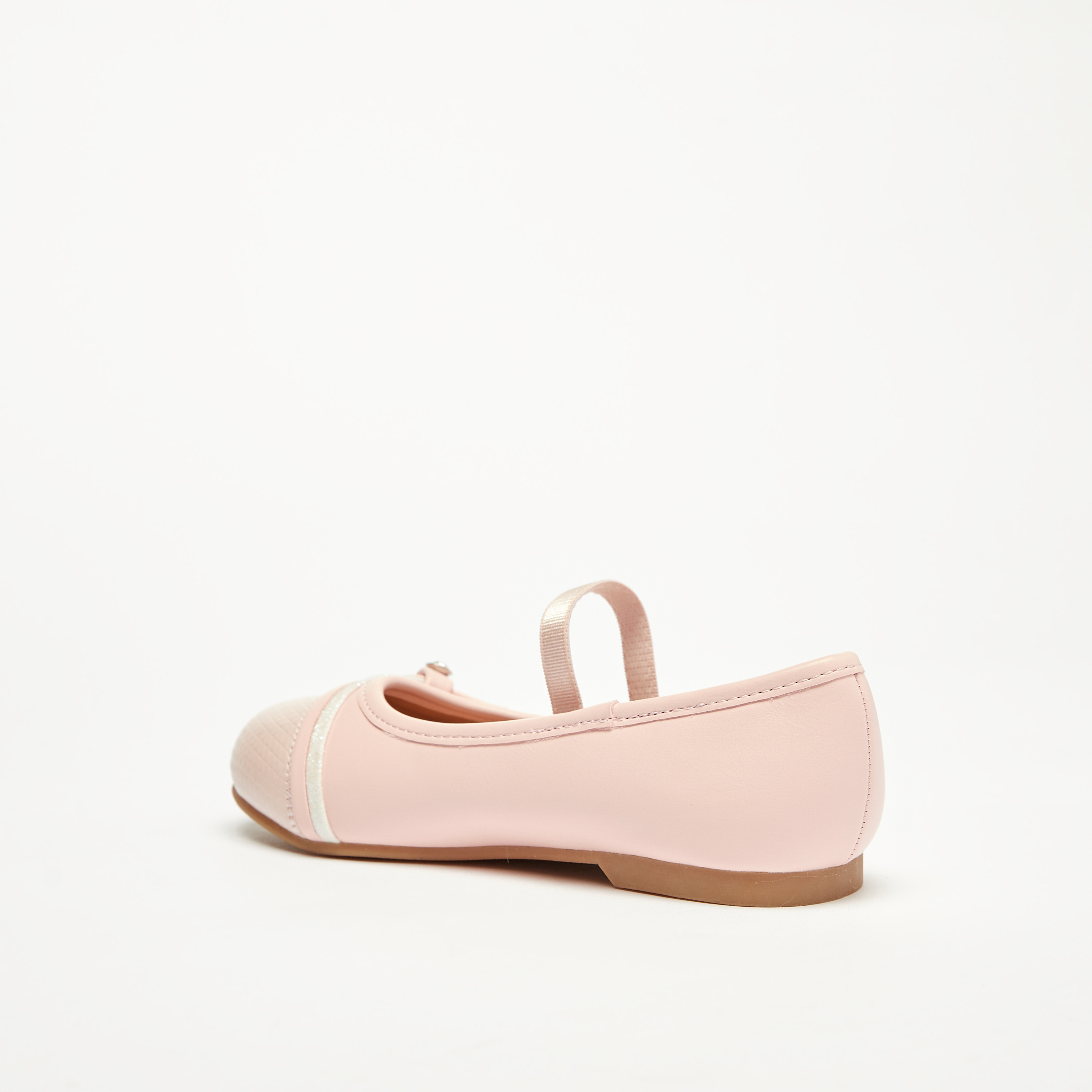 حذاء باليرينا سهل الارتداء مزيّن من جونيورز-girls-shoes-ballerinas-image-2