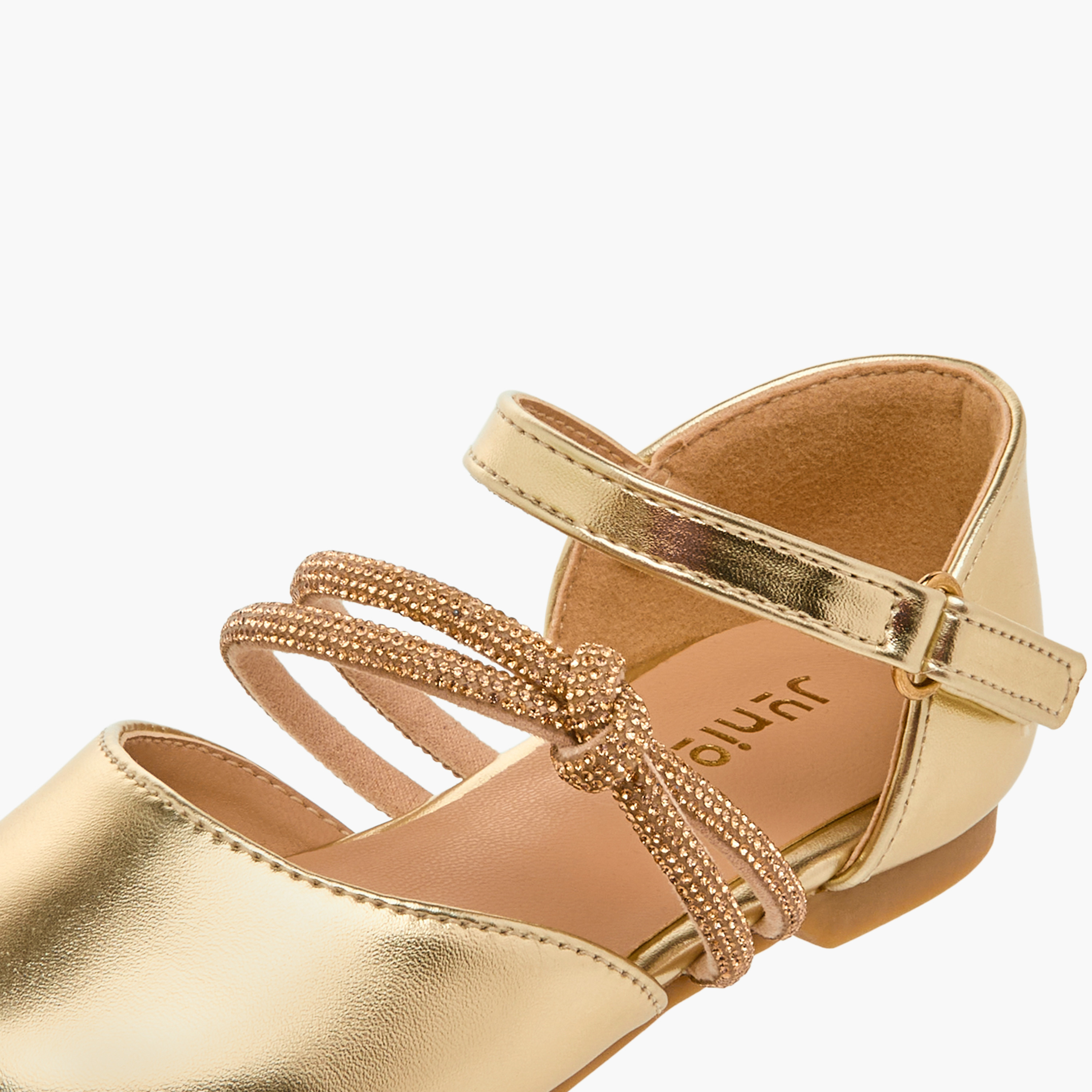 حذاء باليرينا مزيّن بشريط إغلاق من جونيورز-girls-shoes-ballerinas-image-4
