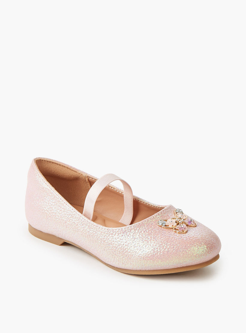Juniors Girls Slip-On Ballerina Shoes-girls-shoes-ballerinas-image-2
