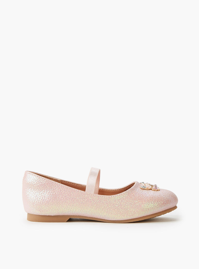 Juniors Girls Slip-On Ballerina Shoes-girls-shoes-ballerinas-image-3