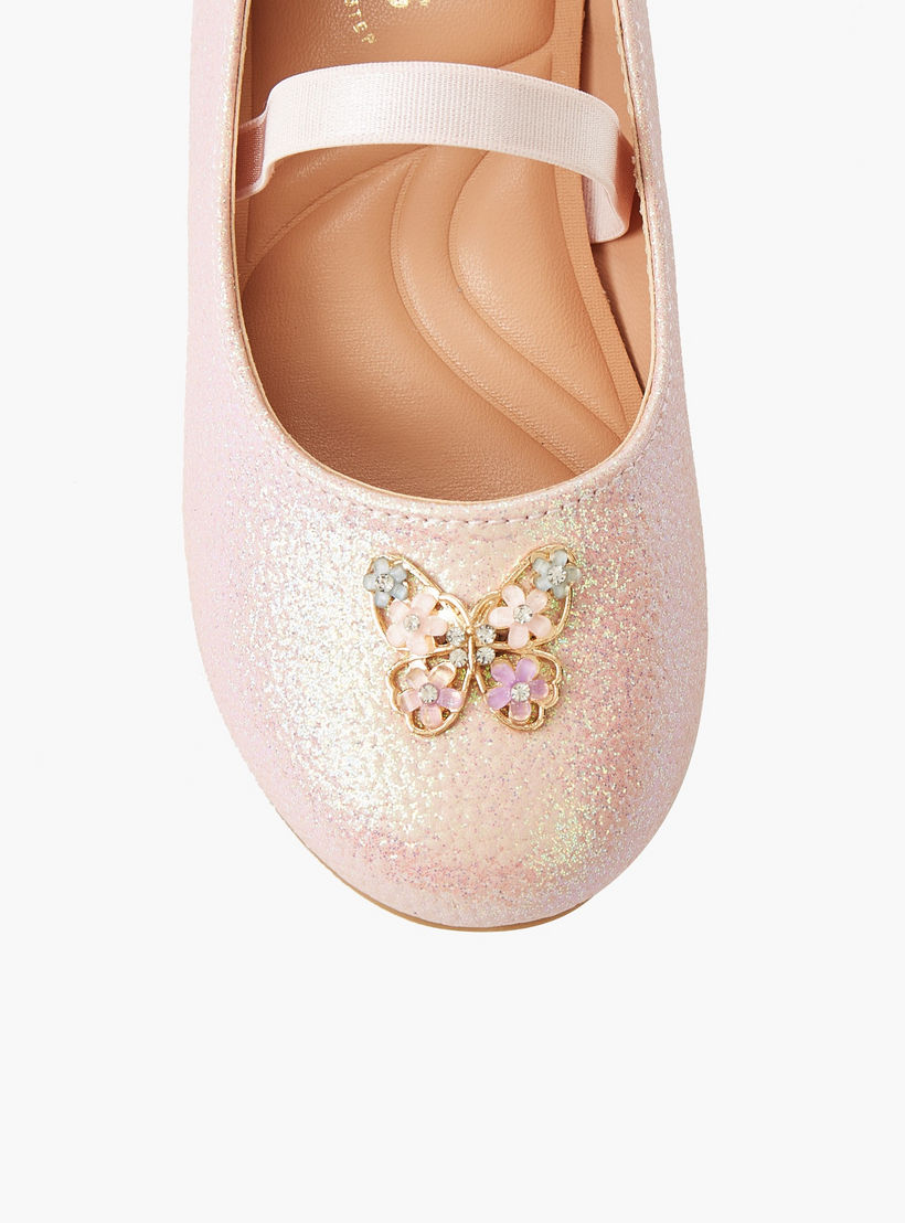 Juniors Girls Slip-On Ballerina Shoes-girls-shoes-ballerinas-image-5