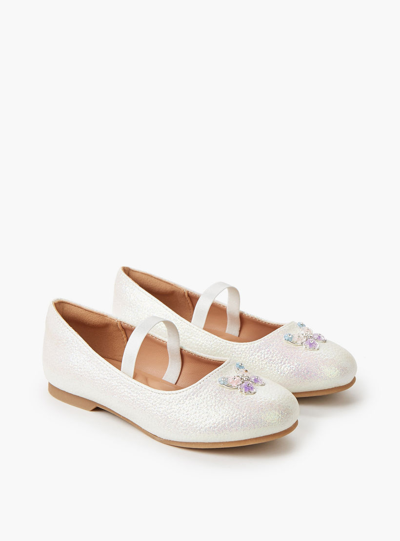 حذاء باليرينا سهل الارتداء للبنات من جونيورز-girls-shoes-ballerinas-image-1