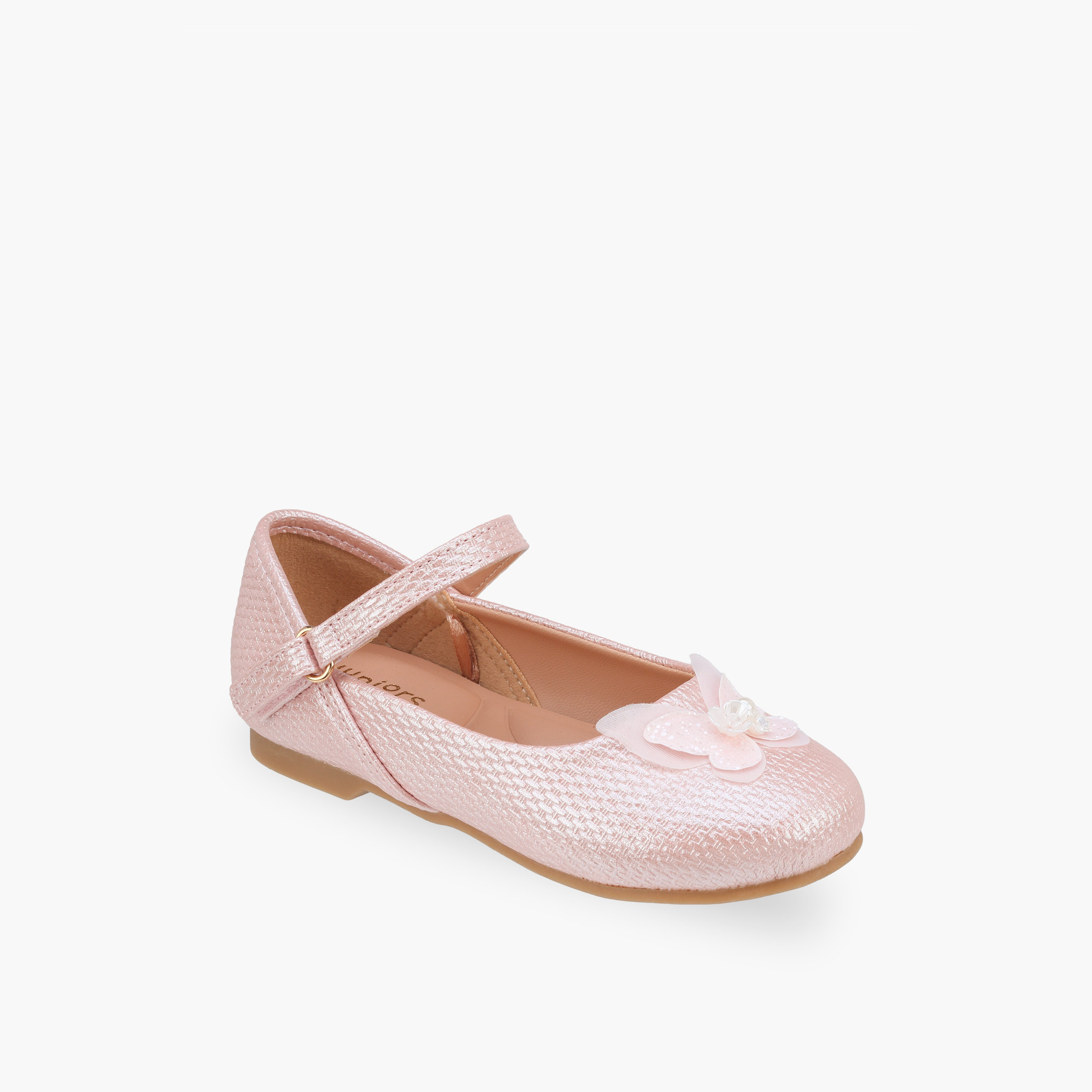 حذاء ماري جين بتفاصيل فراشة للبنات من جونيورز-girls-shoes-ballerinas-image-2