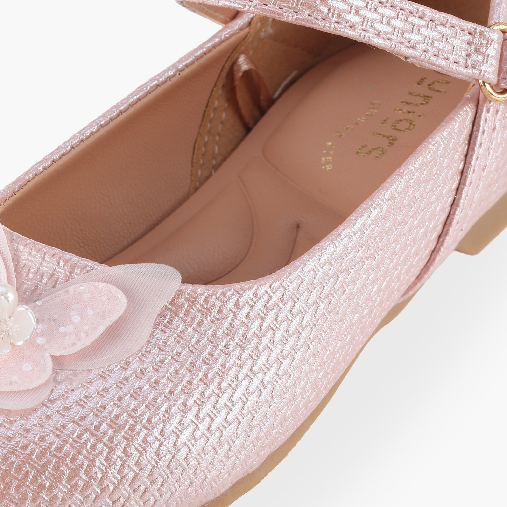 حذاء ماري جين بتفاصيل فراشة للبنات من جونيورز-girls-shoes-ballerinas-image-6