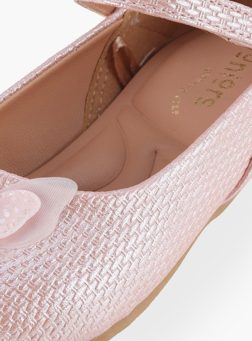 حذاء ماري جين بتفاصيل فراشة للبنات من جونيورز-girls-shoes-ballerinas-image-6