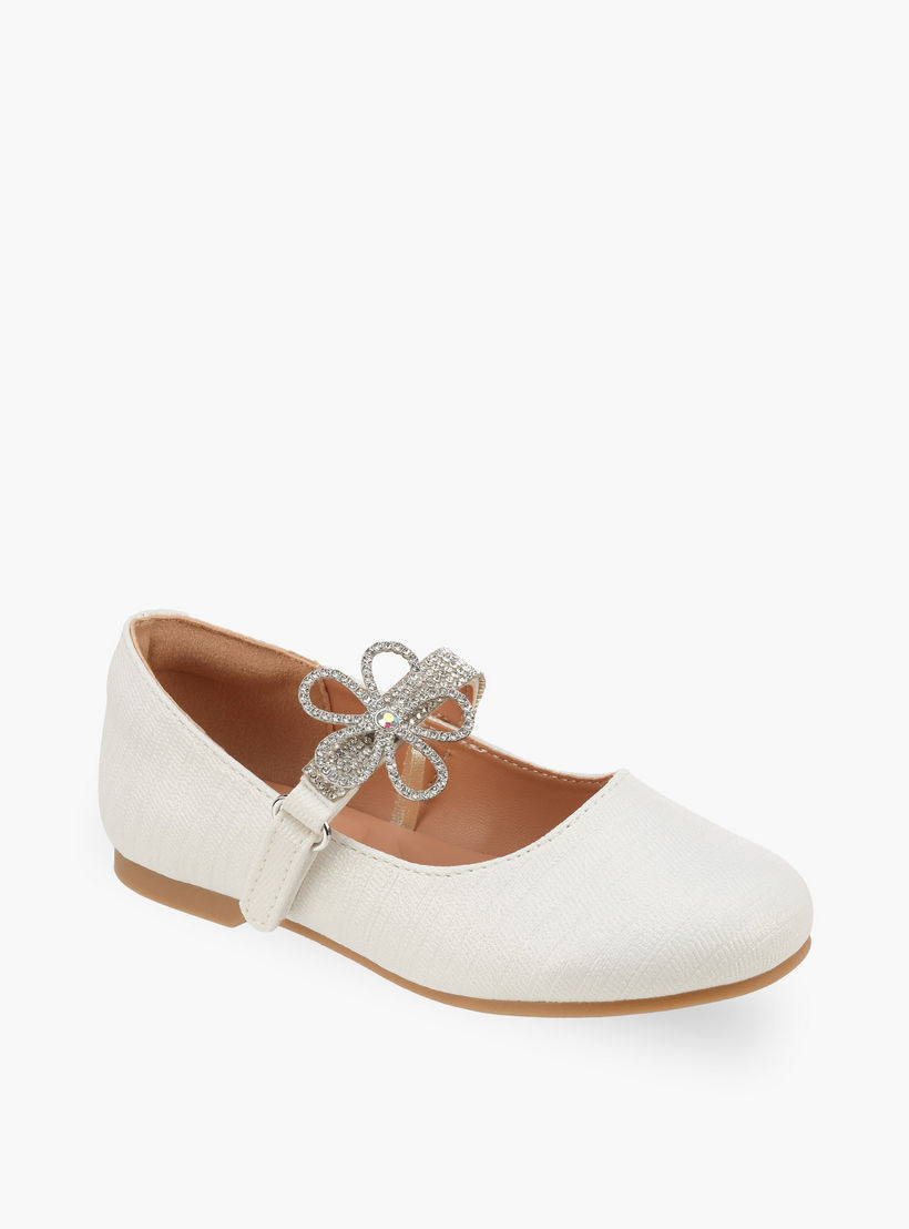 حذاء باليرينا بشريط لاصق للبنات من سيليست-girls-shoes-maryjanes-image-2
