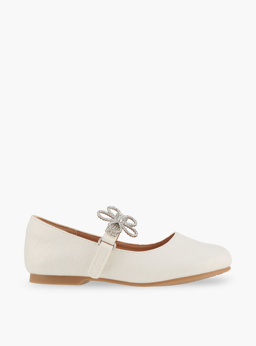 حذاء باليرينا بشريط لاصق للبنات من سيليست-girls-shoes-maryjanes-image-3