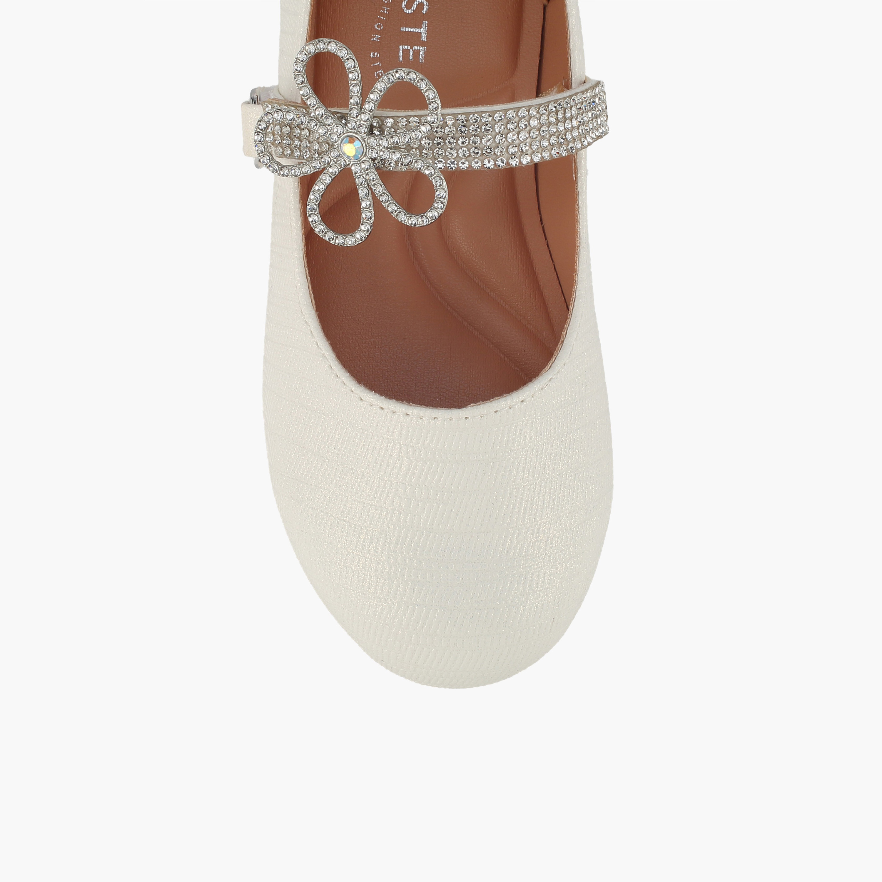 حذاء باليرينا بشريط لاصق للبنات من سيليست-girls-shoes-maryjanes-image-4