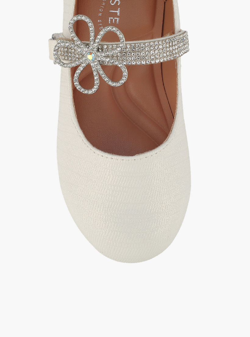حذاء باليرينا بشريط لاصق للبنات من سيليست-girls-shoes-maryjanes-image-4