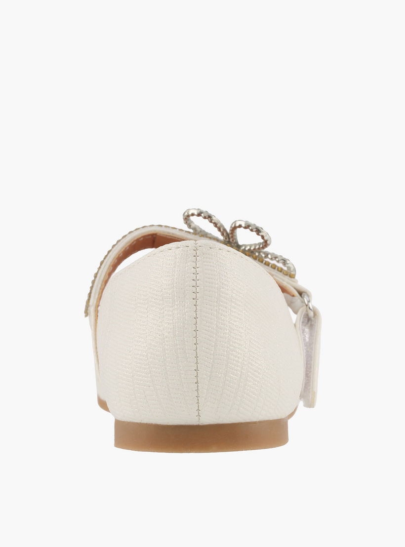 حذاء باليرينا بشريط لاصق للبنات من سيليست-girls-shoes-maryjanes-image-5