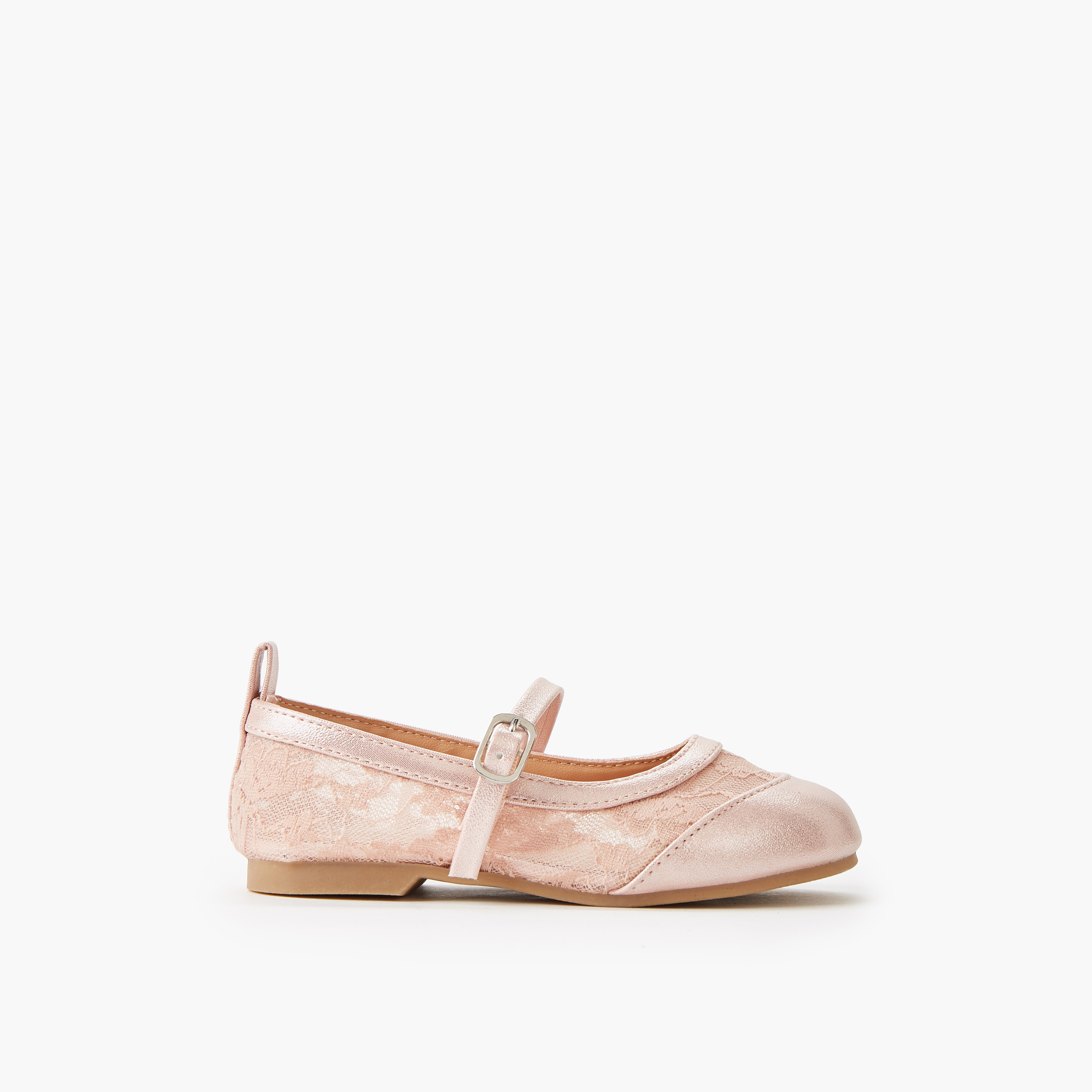 حذاء باليرينا بإبزيم إغلاق للبنات من جونيورز-girls-shoes-maryjanes-image-3