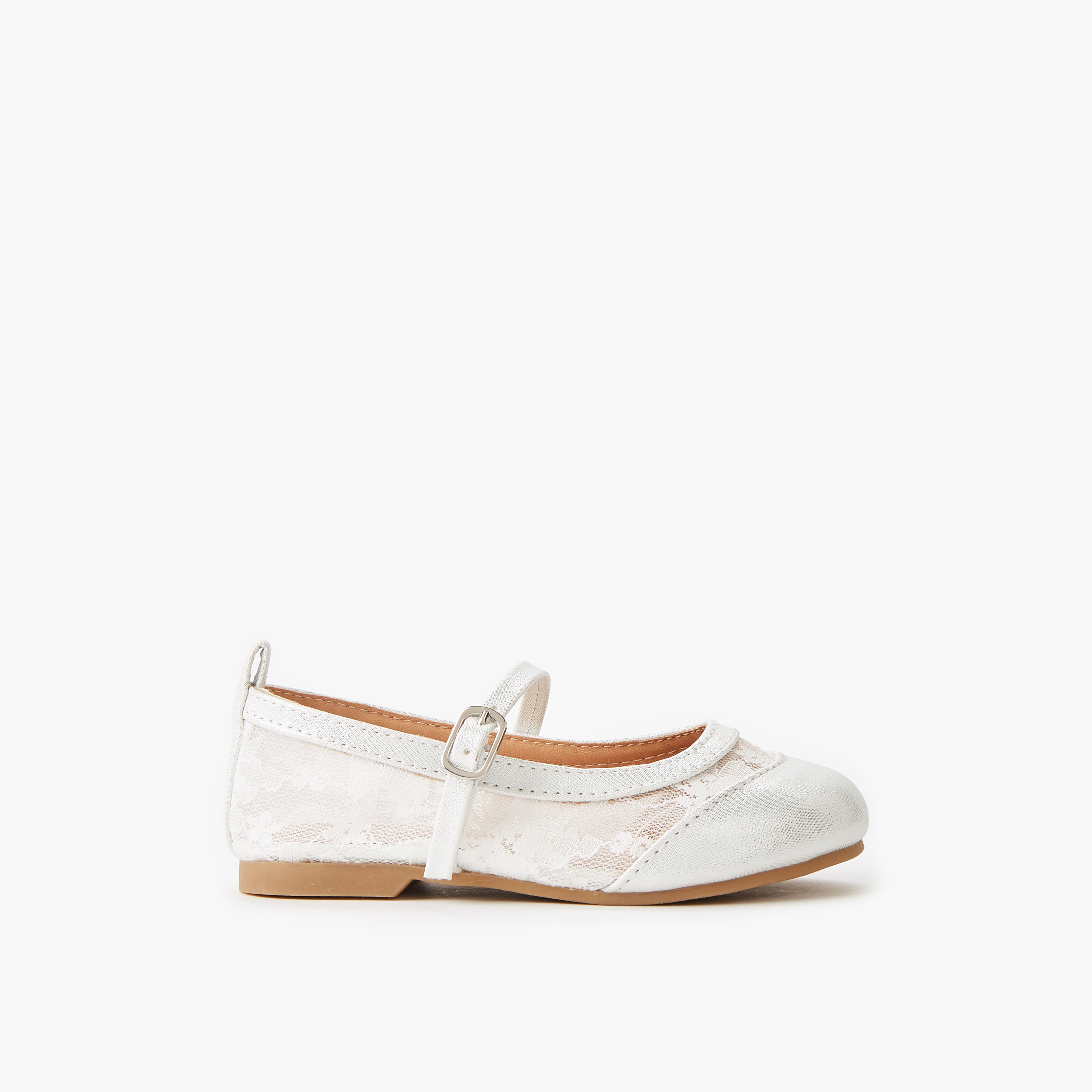 Juniors Girls Buckle Closure Ballerina Shoes-girls-shoes-maryjanes-image-3