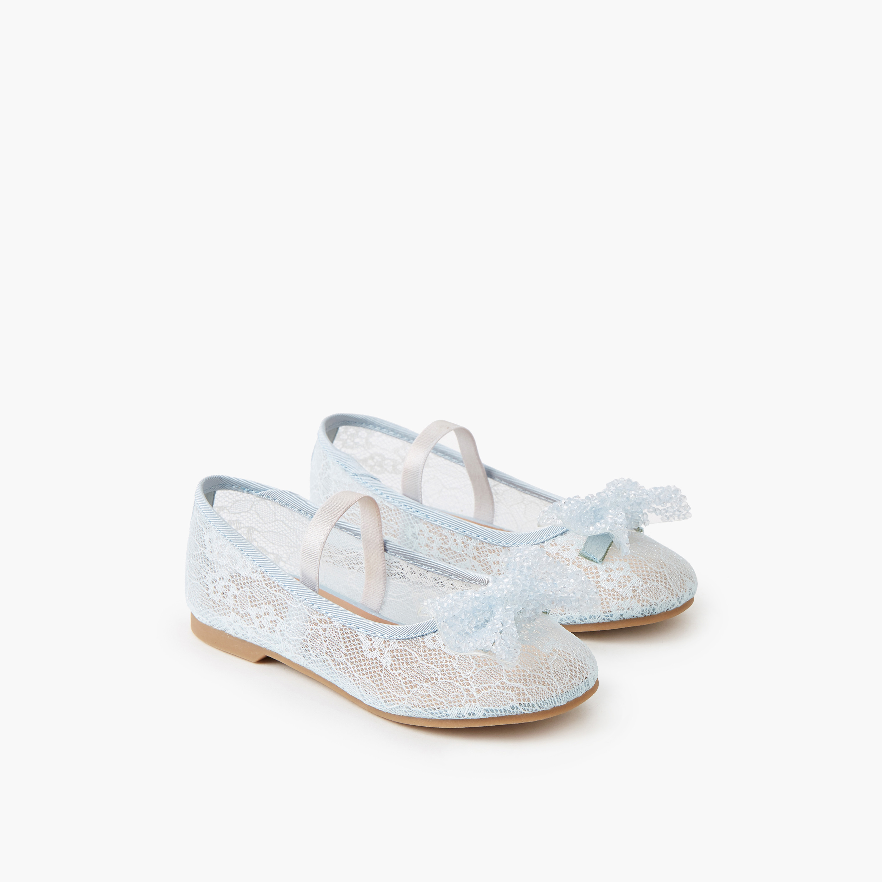Juniors Girls Slip-On Ballerina Shoes-girls-shoes-ballerinas-image-1