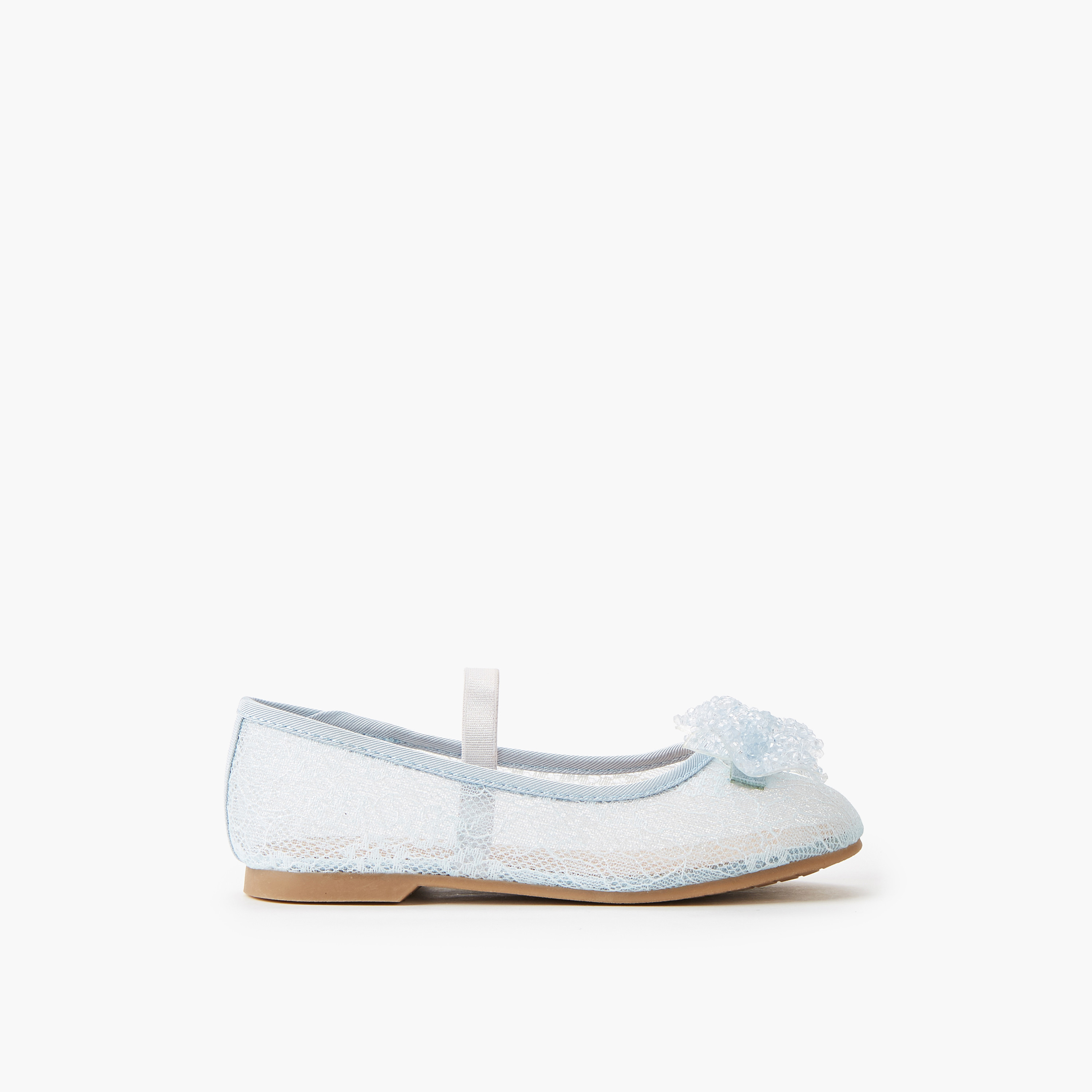 Juniors Girls Slip-On Ballerina Shoes-girls-shoes-ballerinas-image-3