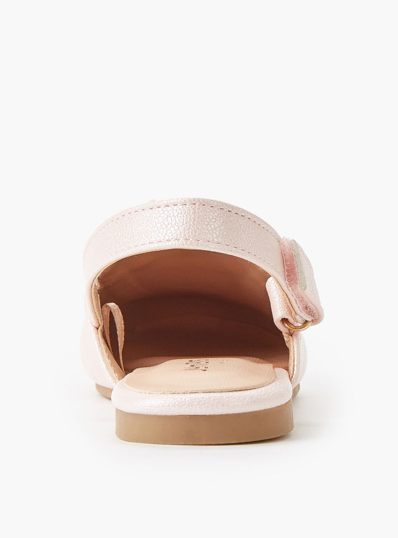 حذاء بشريط إغلاق لاصق للبنات من جونيورز-girls-shoes-ballerinas-image-4