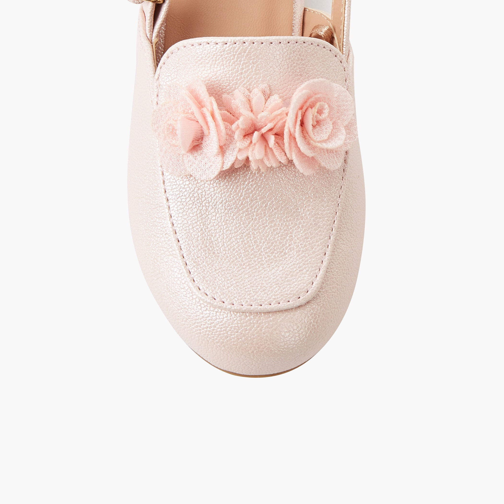 حذاء بشريط إغلاق لاصق للبنات من جونيورز-girls-shoes-ballerinas-image-2