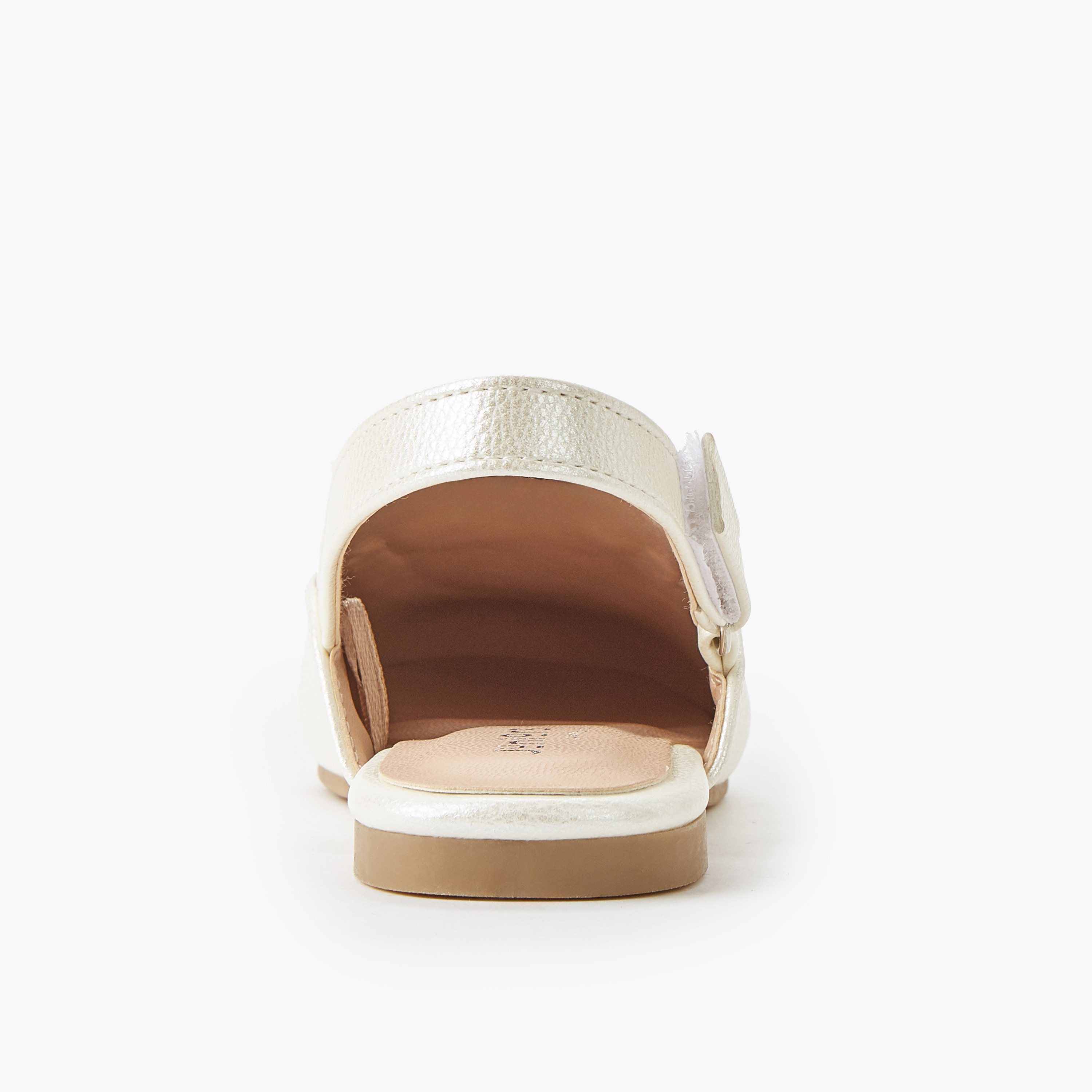 Juniors Girls Hook & Loop Shoes-girls-shoes-ballerinas-image-4