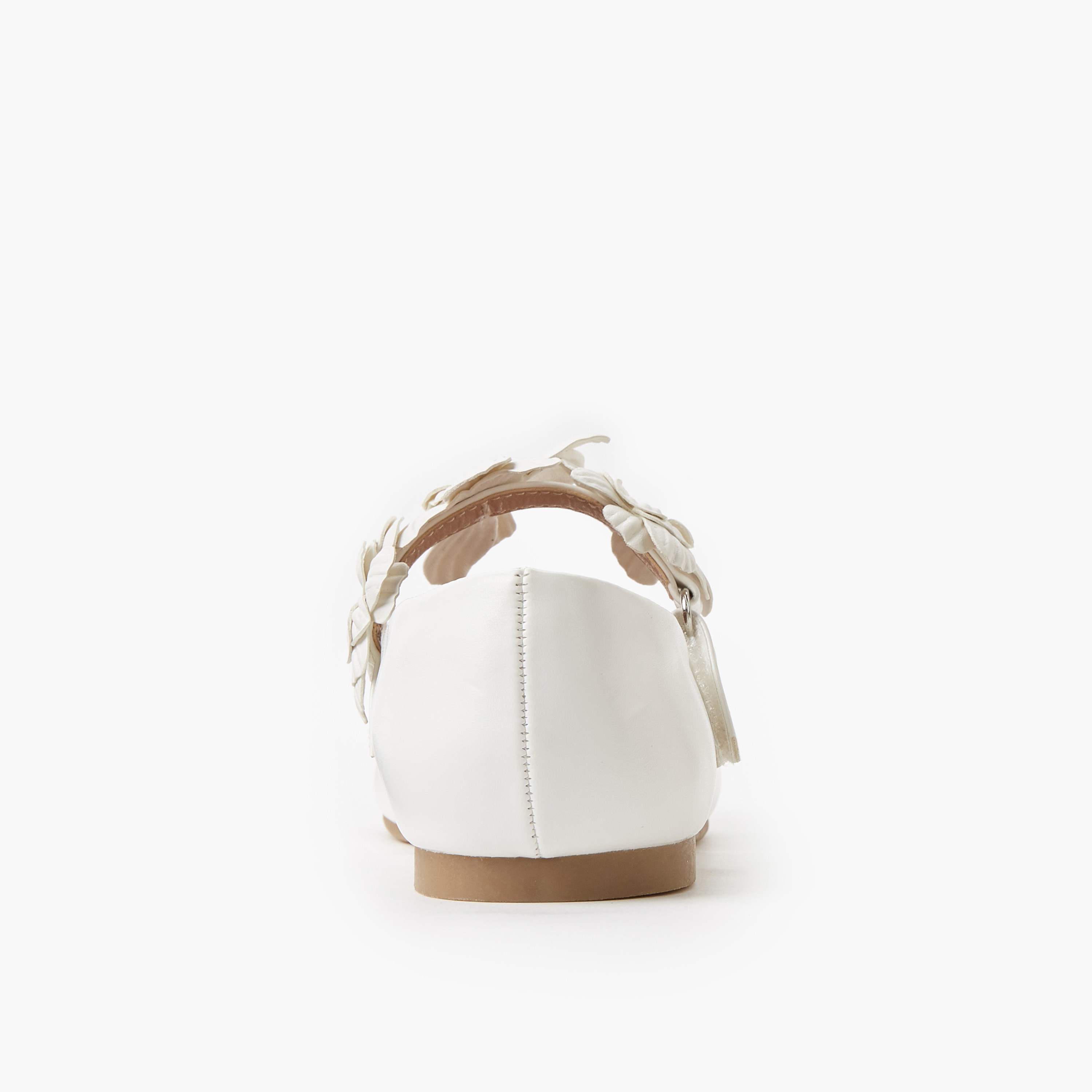 حذاء باليرينا بشريط إغلاق لاصق للبنات من جونيورز-girls-shoes-maryjanes-image-4
