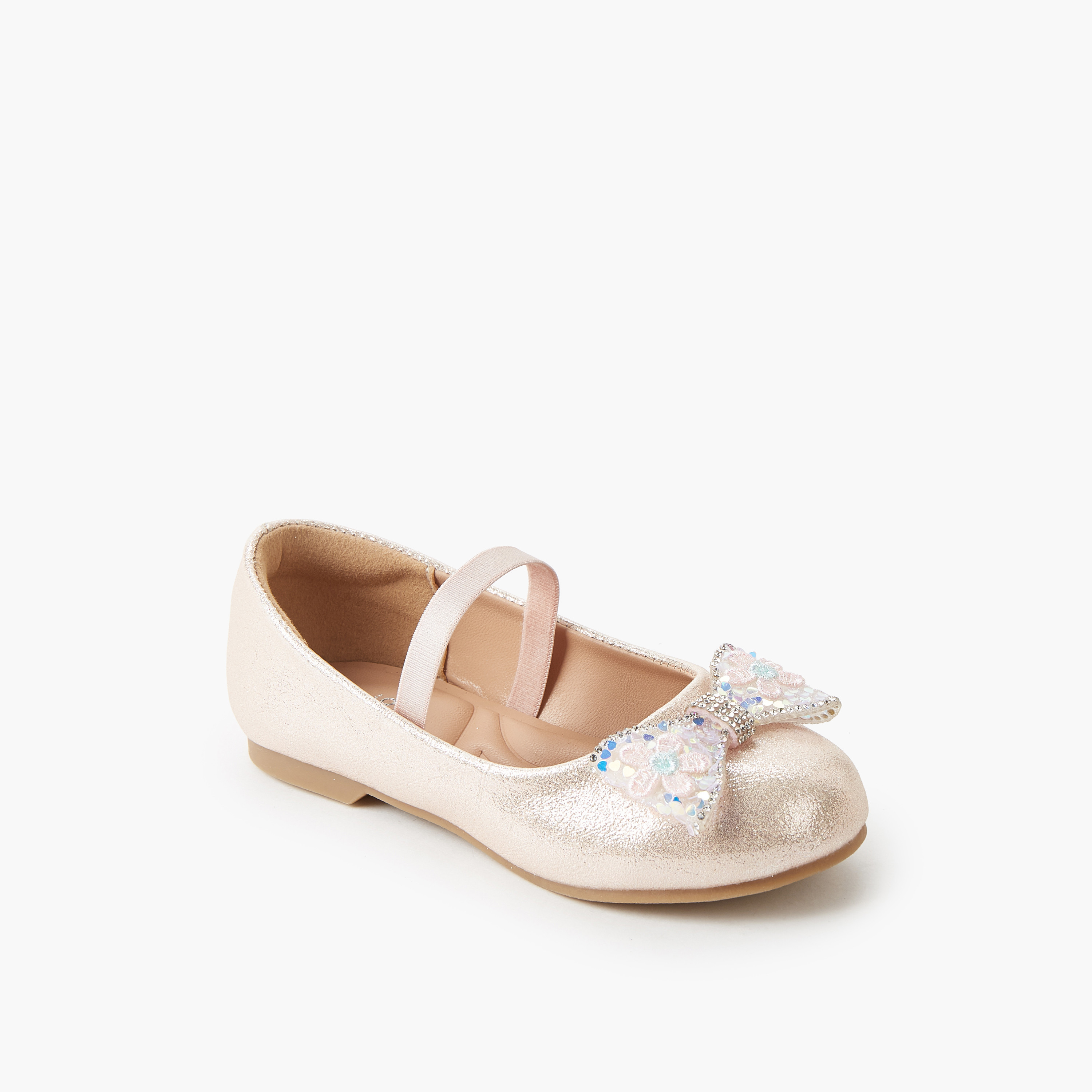 حذاء باليرينا سهل الارتداء للبنات من جونيورز-girls-shoes-ballerinas-image-2