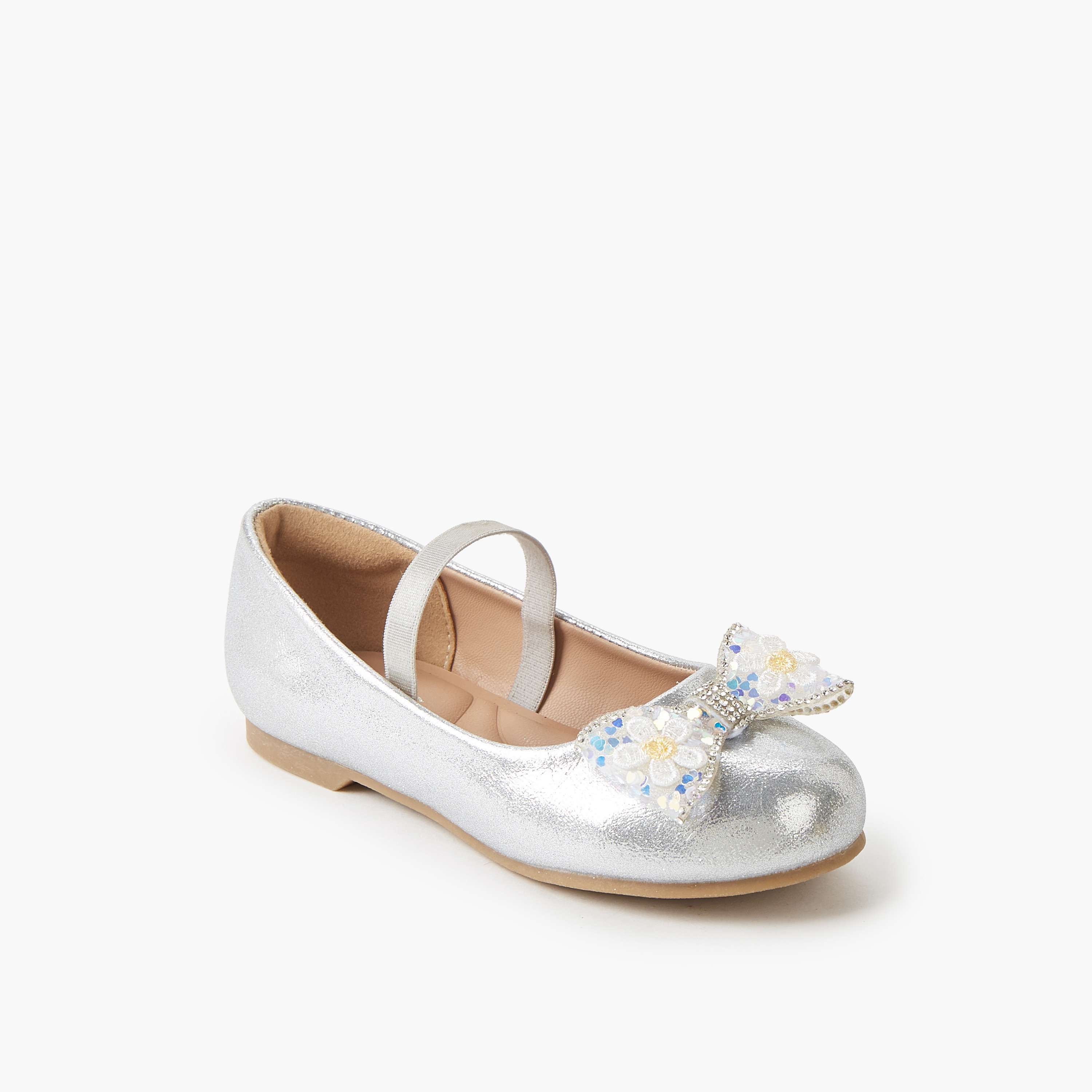 حذاء باليرينا سهل الارتداء للبنات من جونيورز-girls-shoes-ballerinas-image-2
