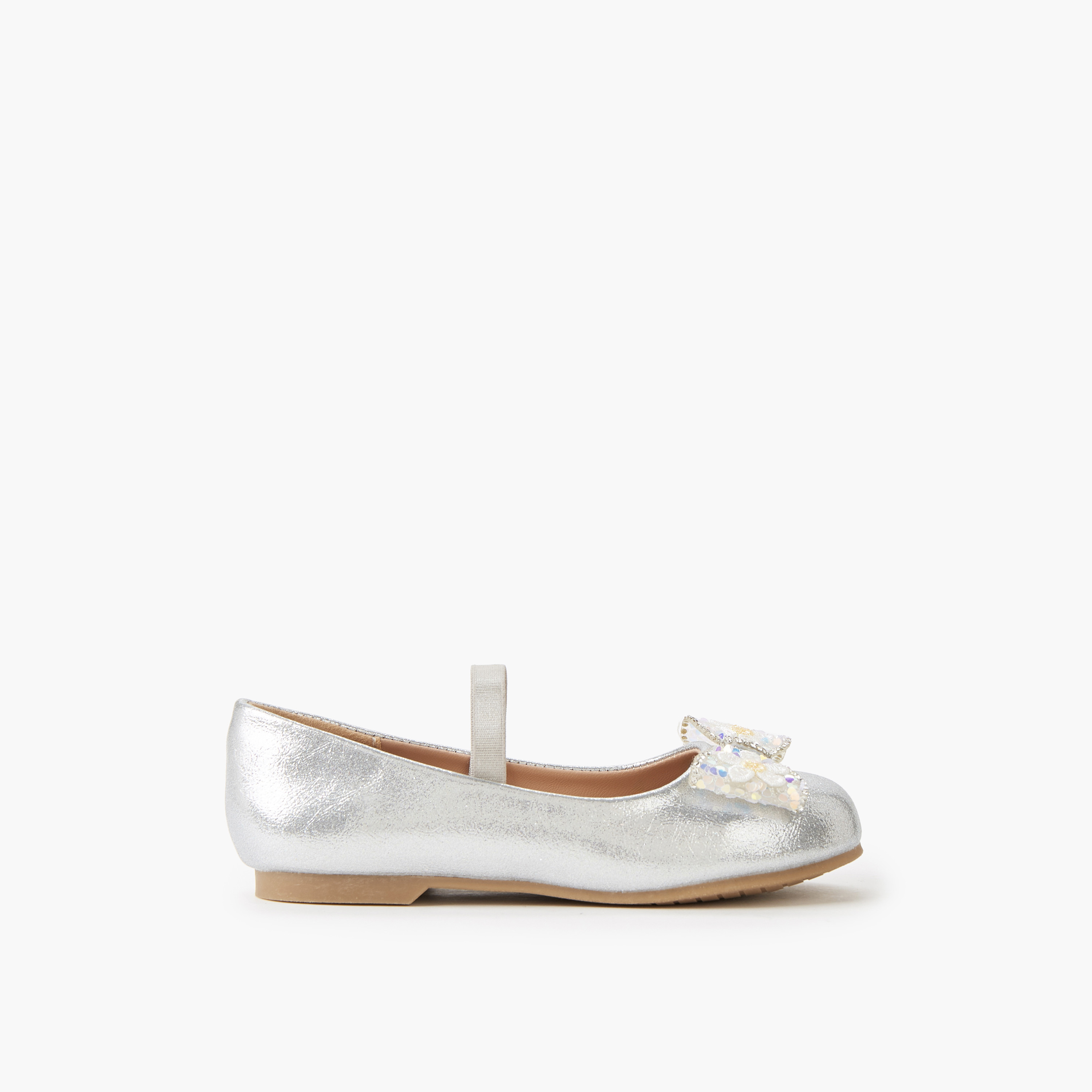 حذاء باليرينا سهل الارتداء للبنات من جونيورز-girls-shoes-ballerinas-image-3