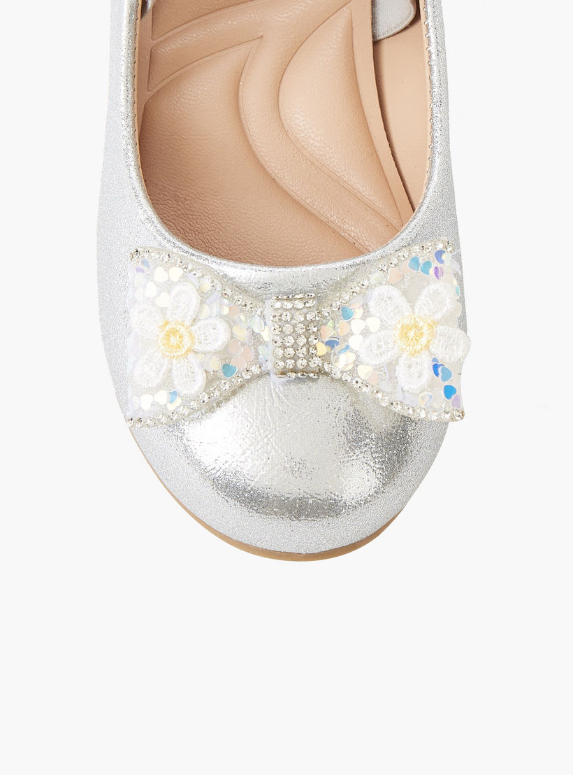 حذاء باليرينا سهل الارتداء للبنات من جونيورز-girls-shoes-ballerinas-image-5