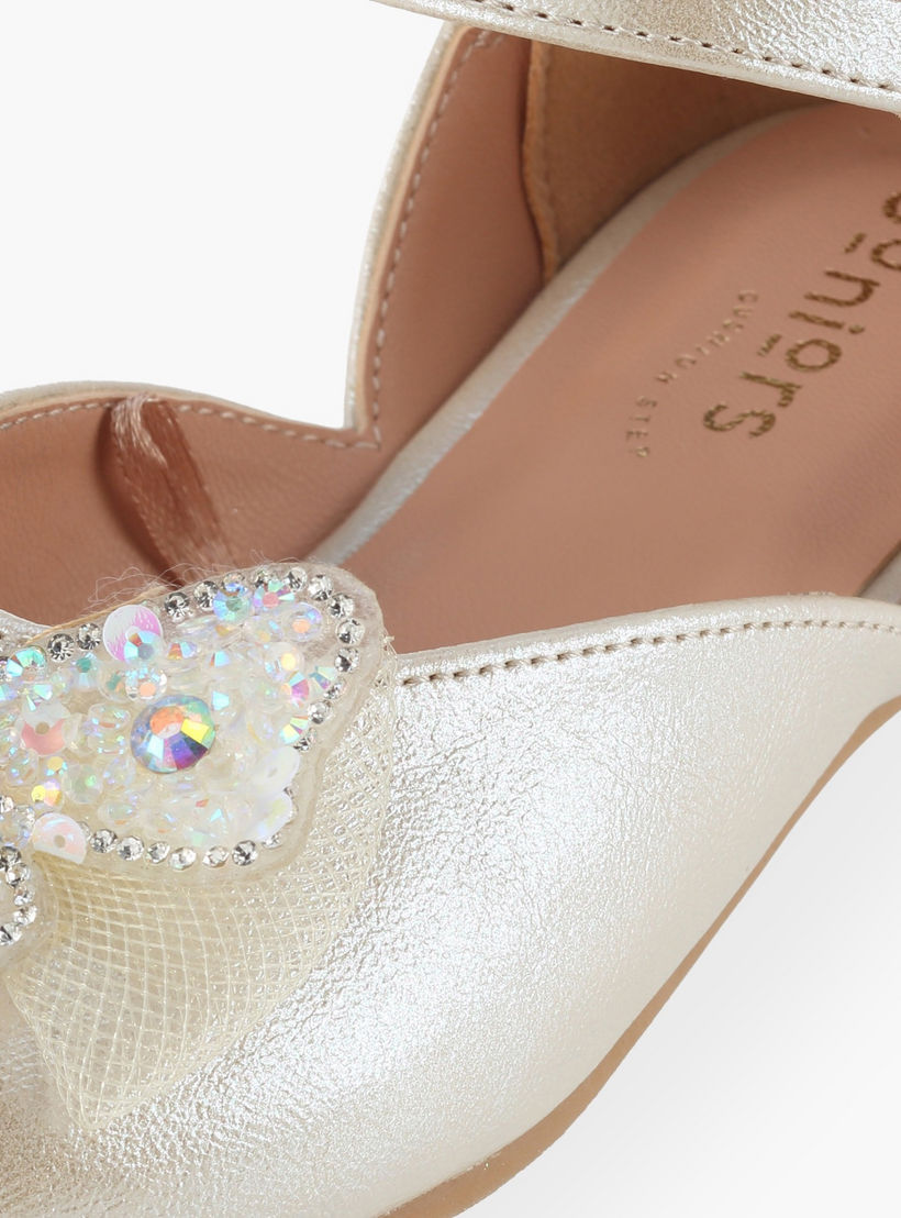 حذاء ماري جين بتزيينات فراشة للبنات من جونيورز-girls-shoes-ballerinas-image-6