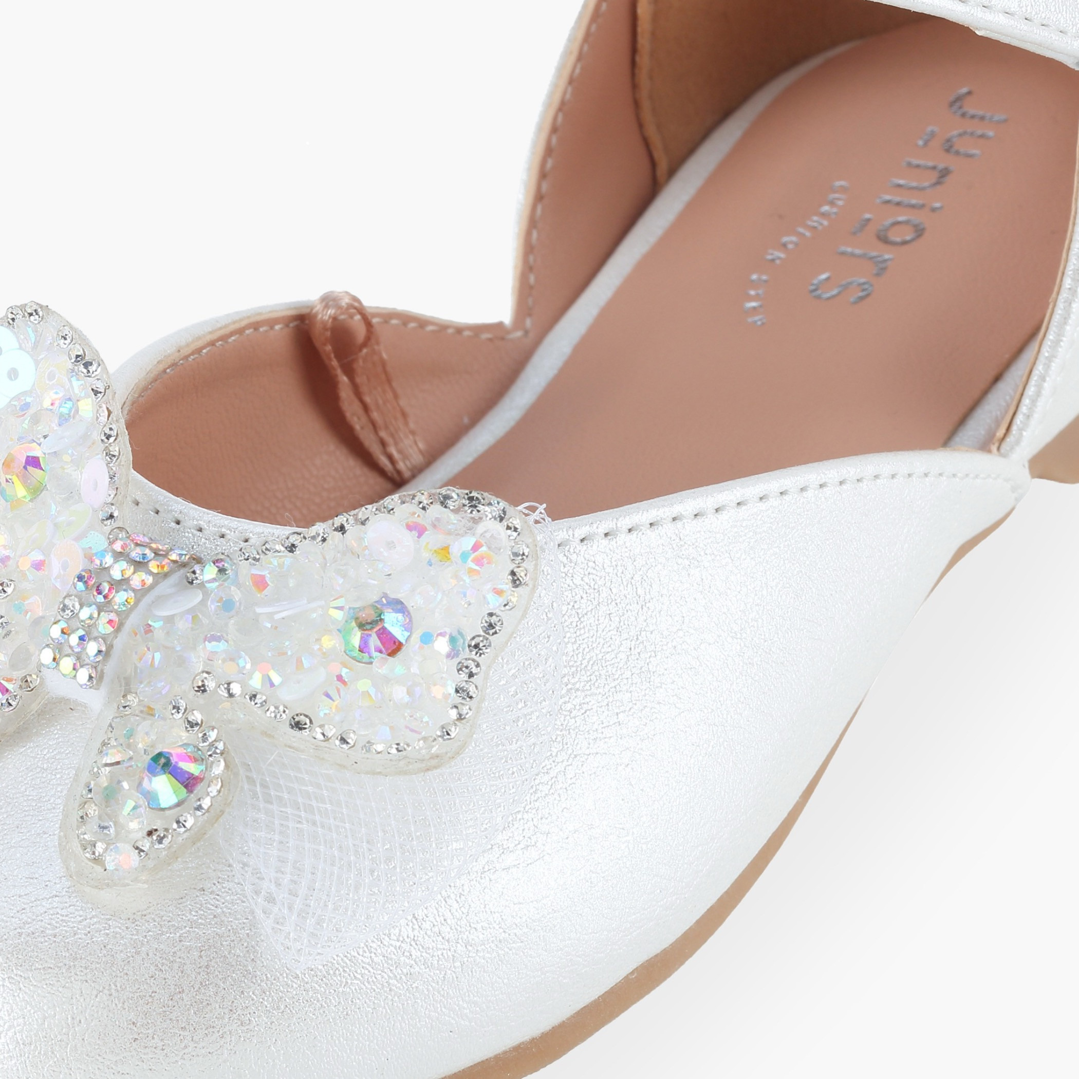 حذاء ماري جين بتزيينات فراشة للبنات من جونيورز-girls-shoes-ballerinas-image-6