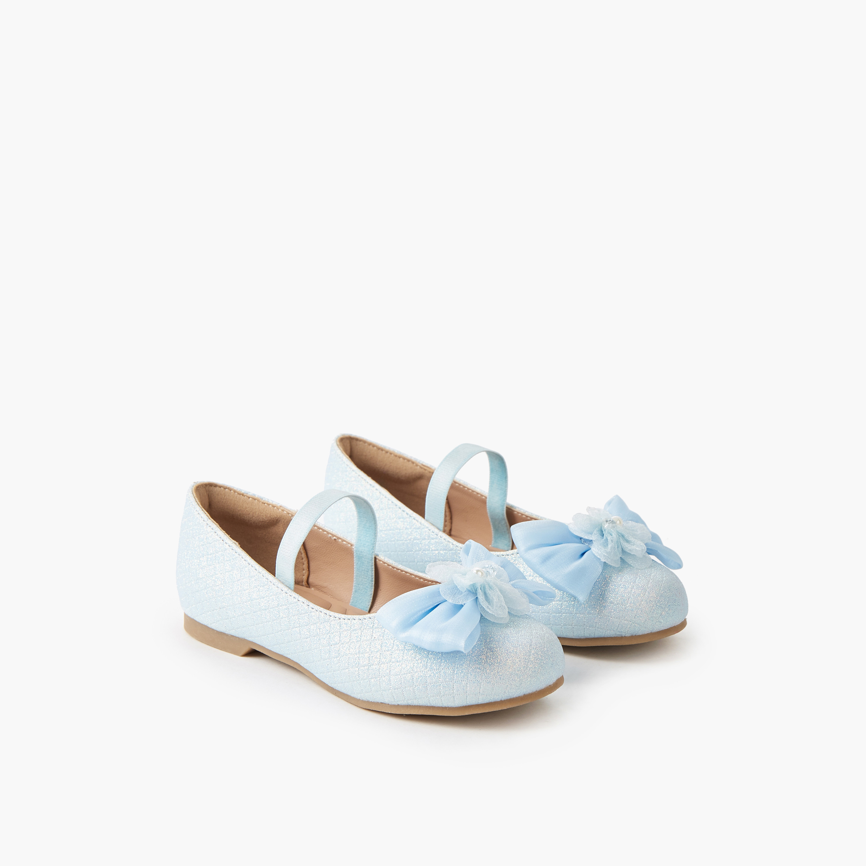 حذاء باليرينا سهل الارتداء للبنات من جونيورز-girls-shoes-maryjanes-image-1