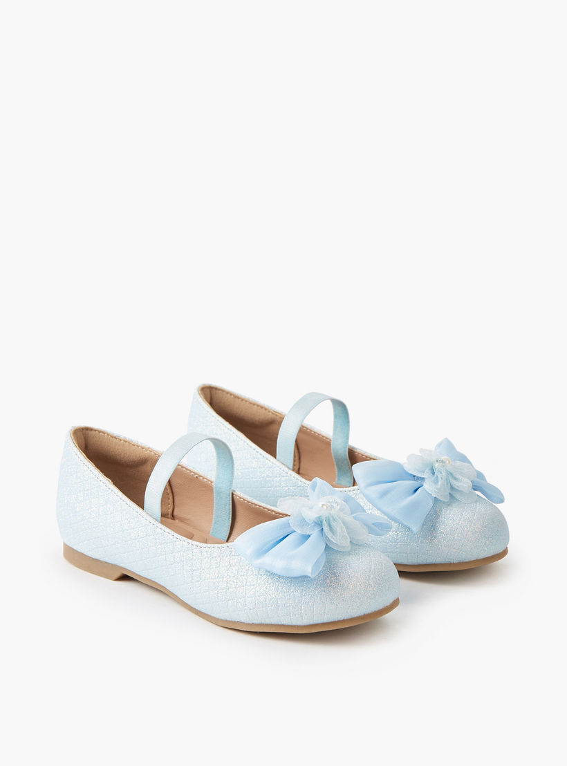 حذاء باليرينا سهل الارتداء للبنات من جونيورز-girls-shoes-maryjanes-image-1